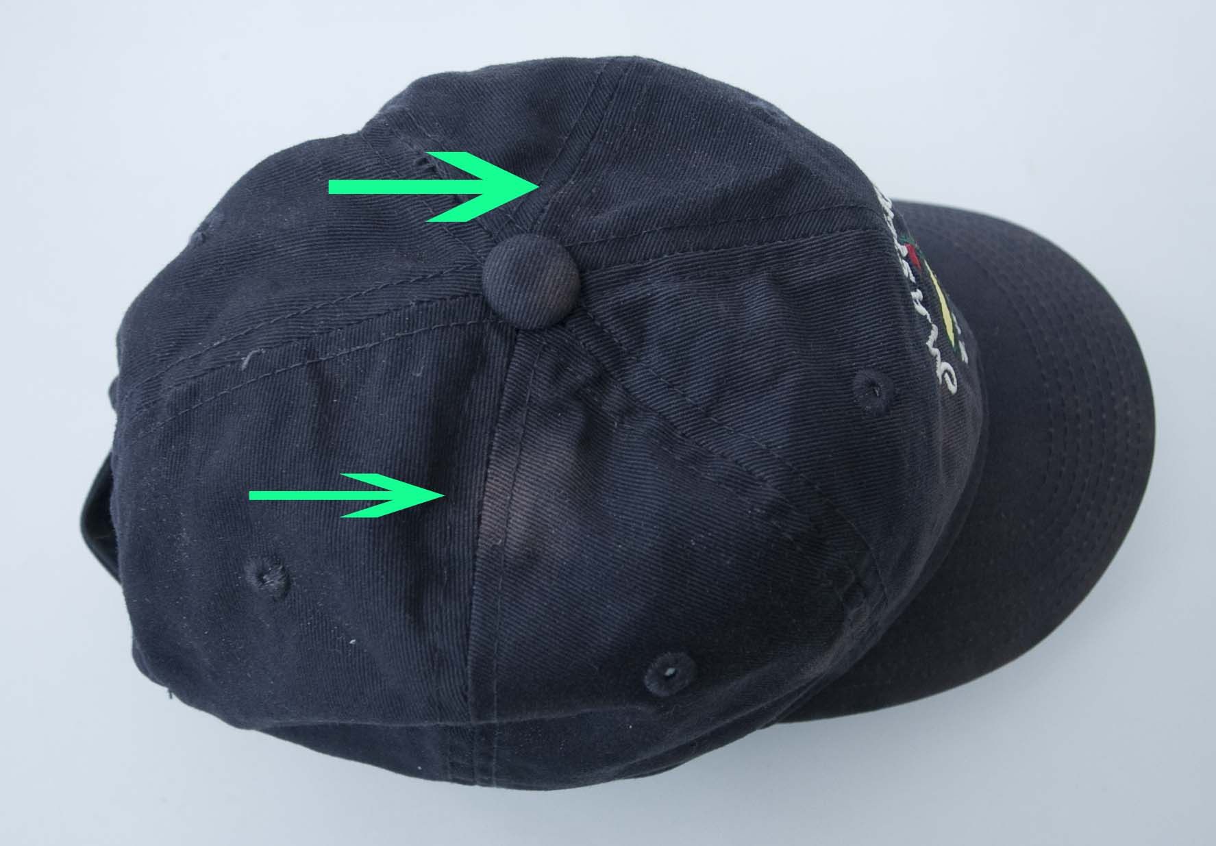 American Needle Masters Golf 2013 American Needle Cap Hat w/Stain Size ONE SIZE - 3 Thumbnail