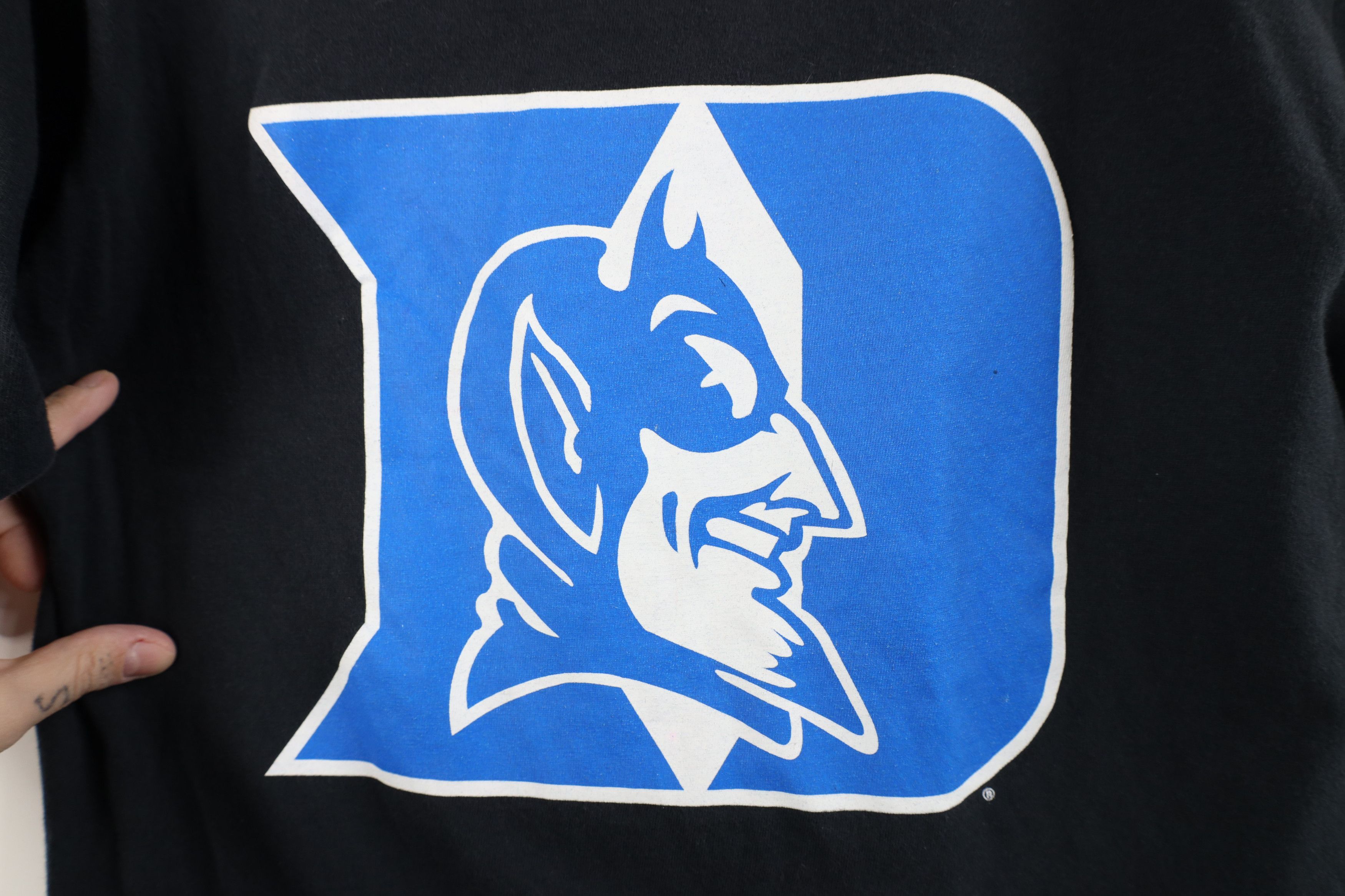 Vintage Vintage University Blue Devils Short Sleeve T-Shirt Black Size US S / EU 44-46 / 1 - 4 Thumbnail