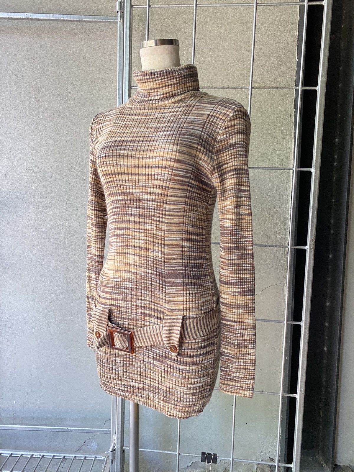 Morgan Homme Morgan Y2K multicolor knitted dress Size S / US 4 / IT 40 - 19 Thumbnail