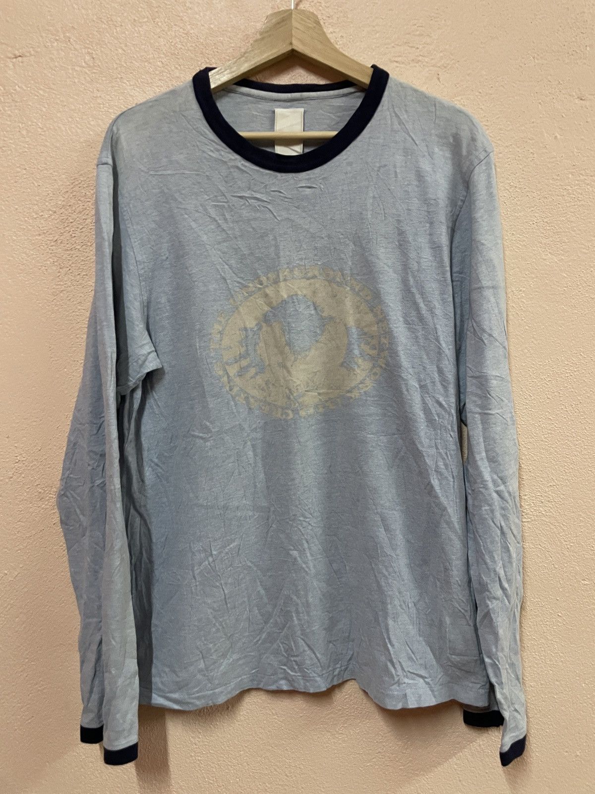 image of Archival Clothing x Nonnative Archival Designer Iconic Longsleeve Nature Native in Light Blue (Size
