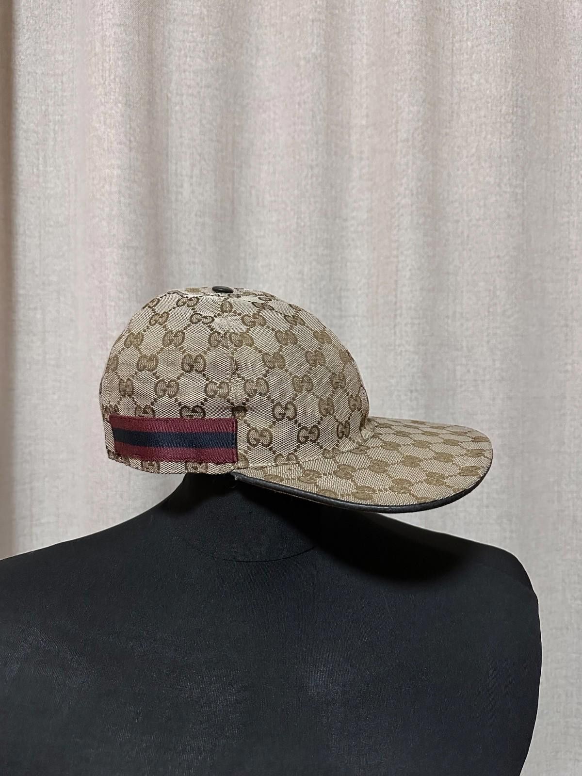 Gucci Gucci Basketball Cap Monogram Brown Size ONE SIZE - 1 Thumbnail