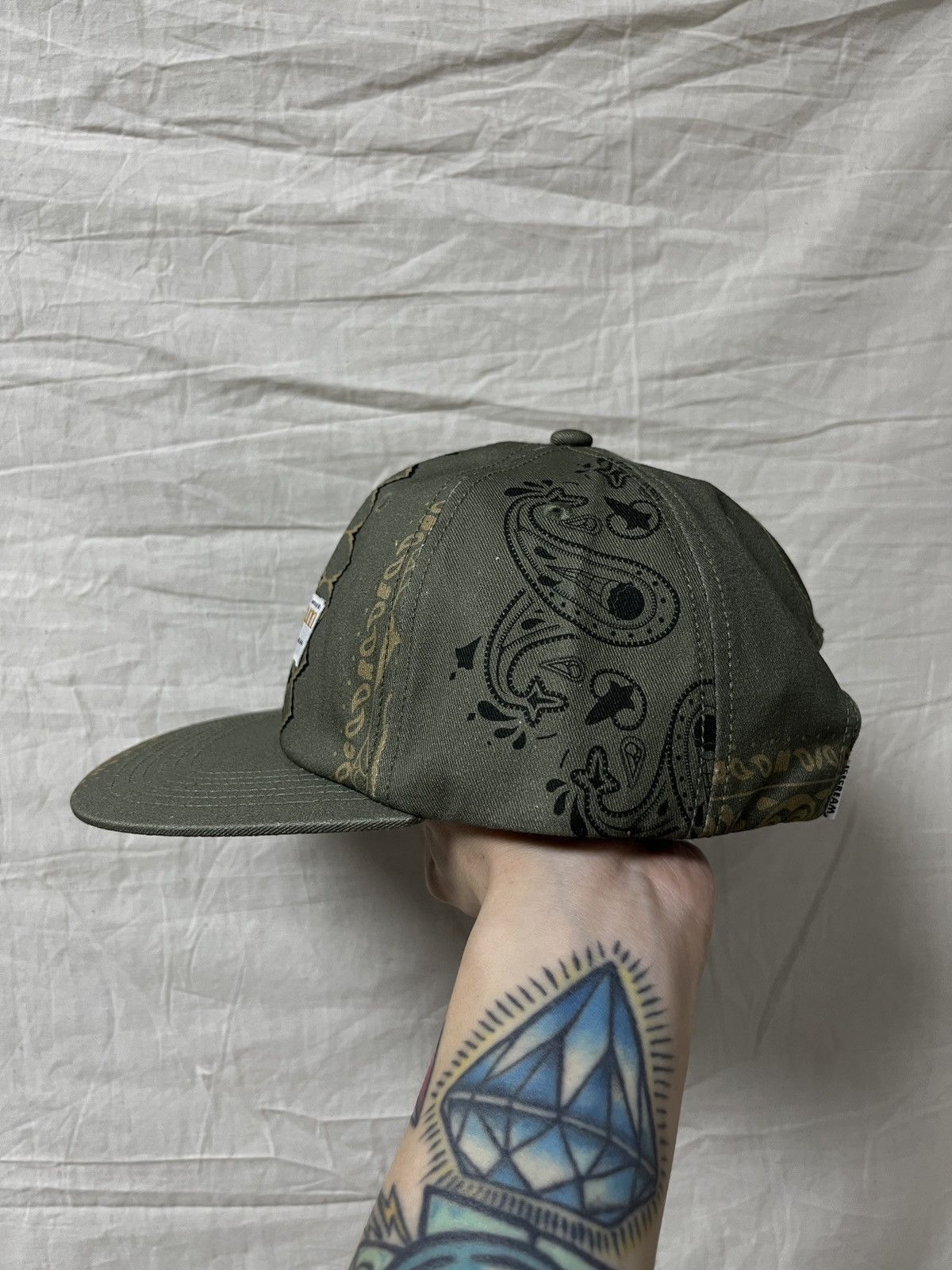 Billionaire Boys Club × Icecream Billionaire Boys Club BBC Ice Cream Green Paisley Snapback F Size ONE SIZE - 6 Thumbnail
