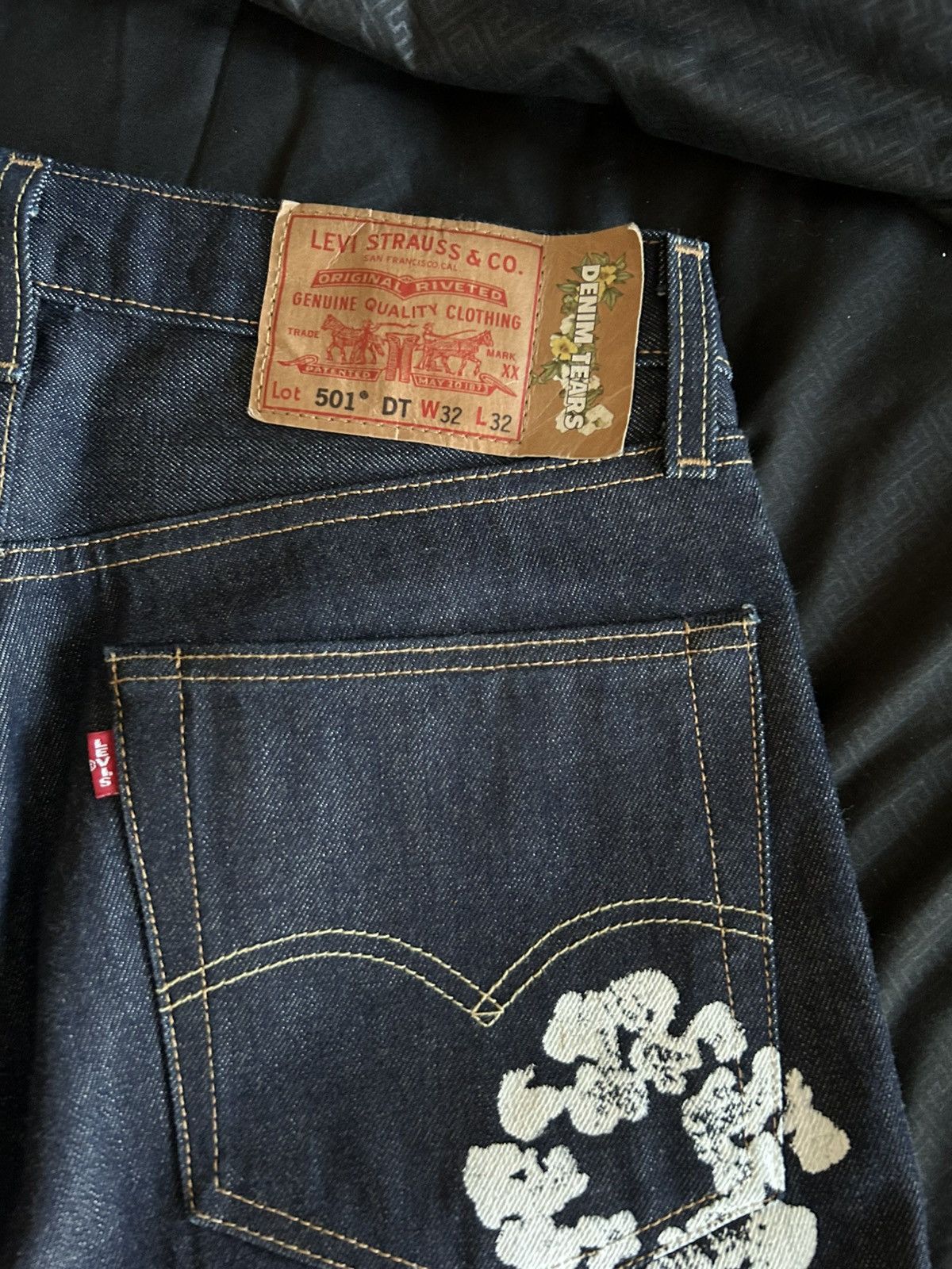 DENIM TEARS × Levi's Denim Tears x Levi’s Cotton Wreath Jean Size US 32 / EU 48 - 2 Thumbnail