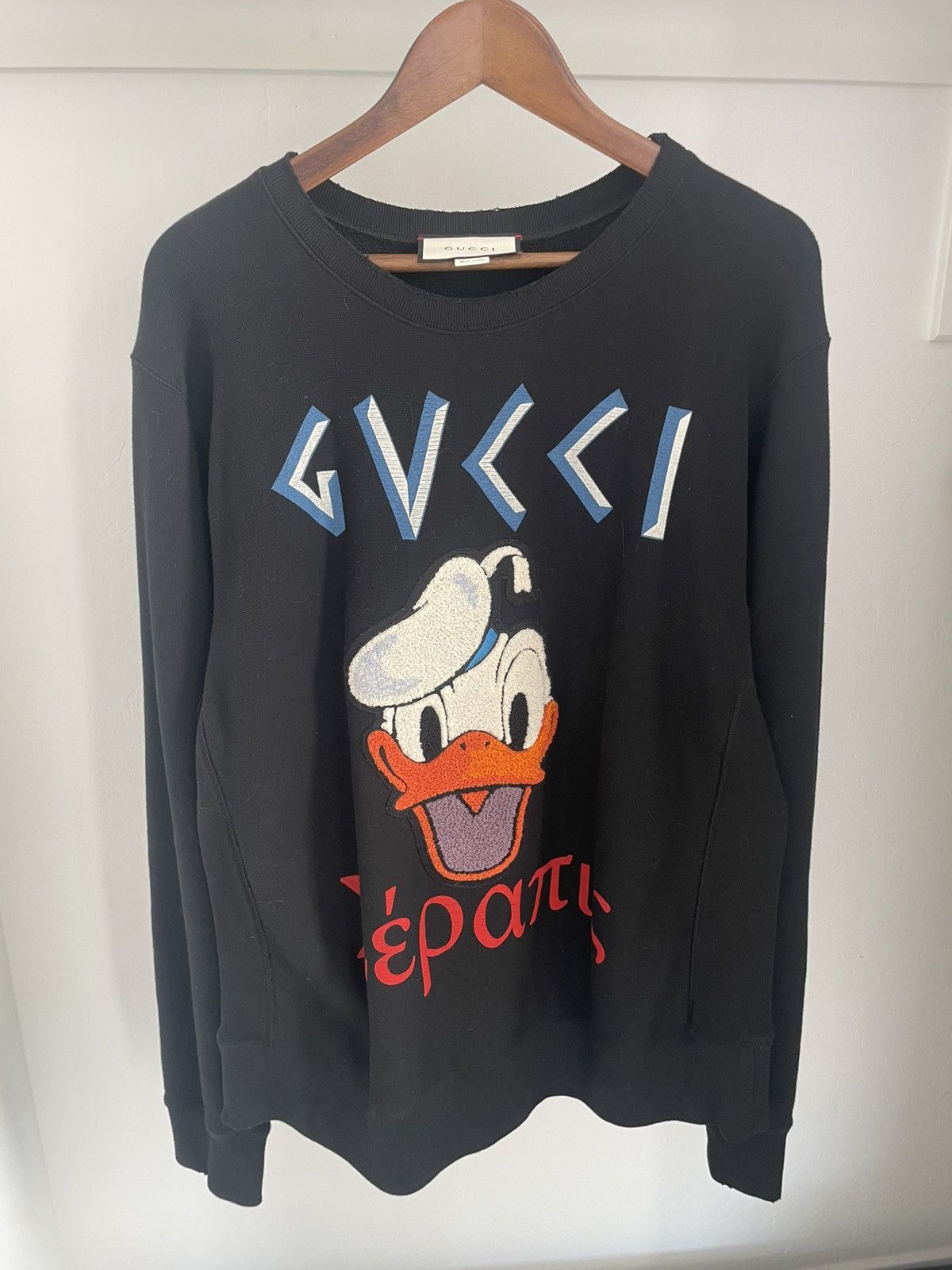 Gucci Gucci Donald Duck Sweatshirt Size US XXL / EU 58 / 5 - 1 Thumbnail