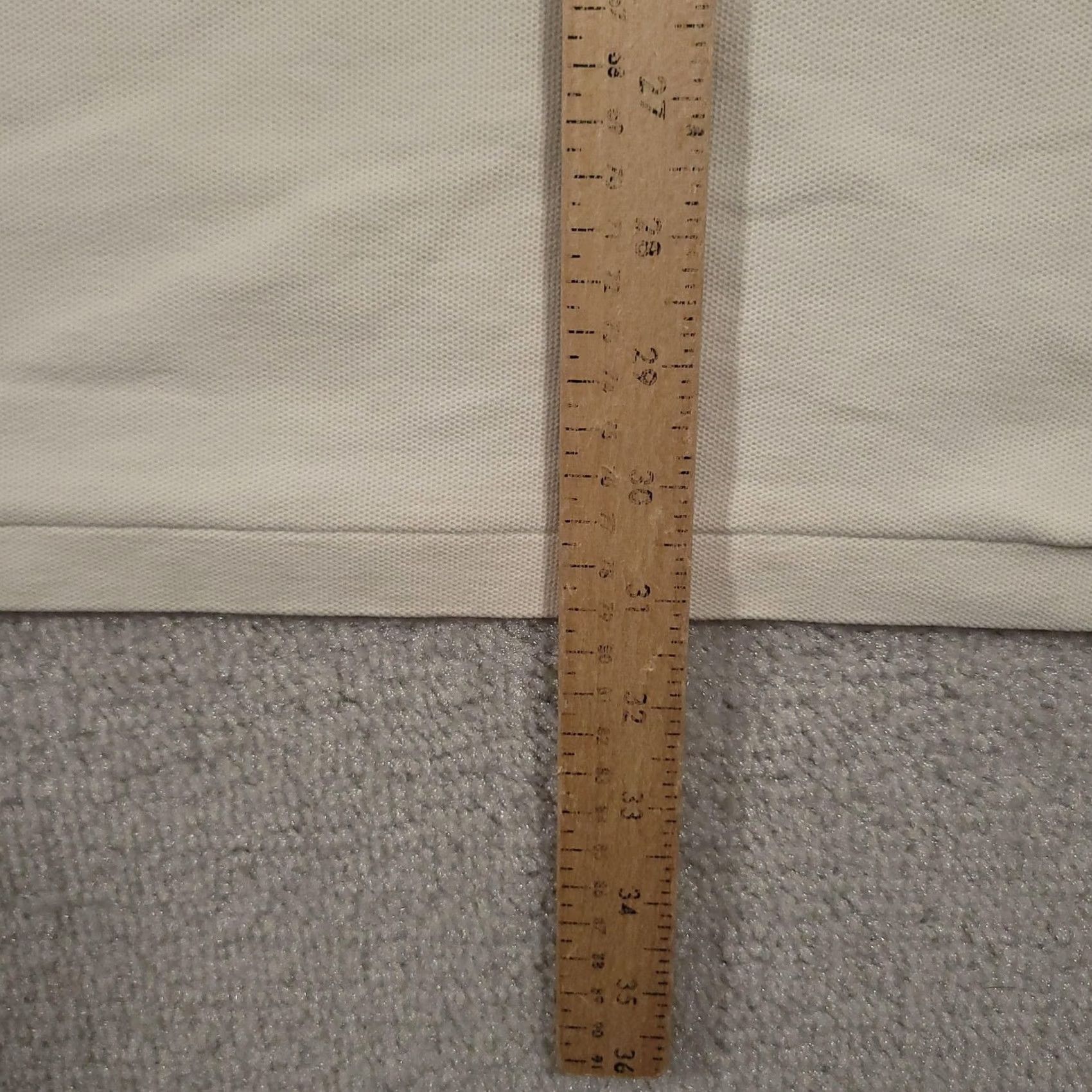 Vintage VINTAGE L.L.Bean Polo Shirt Mens 2XLT Tall White Pique Knit Short Sleeve Chest Pocket Shirt Mens XXL Tall White Pique Knit Polo Pocket Casual Men Size US XXL / EU 58 / 5 - 7 Thumbnail