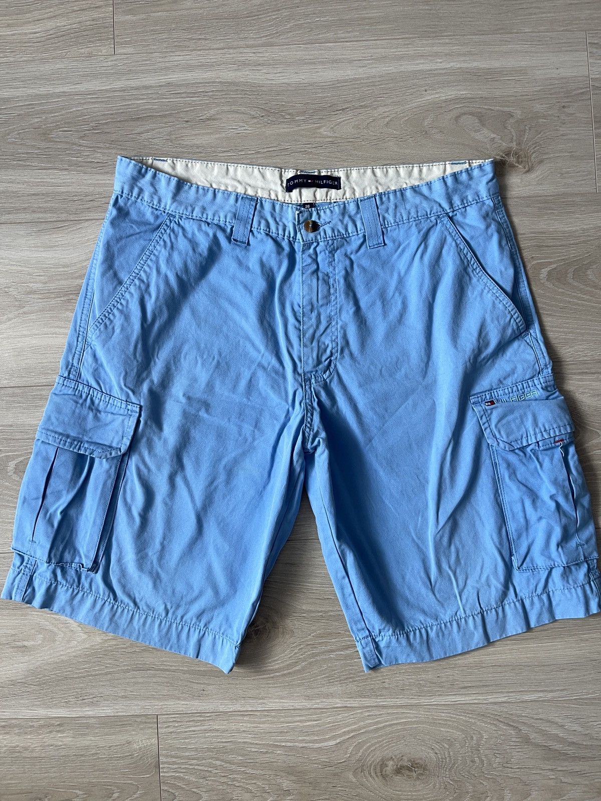 Tommy Hilfiger Tommy hilfiger vintage shorts blue W36 Size US 36 / EU 52 - 1 Thumbnail