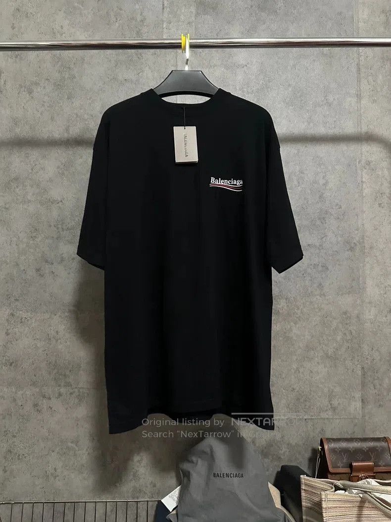 Balenciaga Balenciaga Coke Embroidery Logo Short Sleeve T-Shirt. Size US L / EU 52-54 / 3 - 1 Thumbnail
