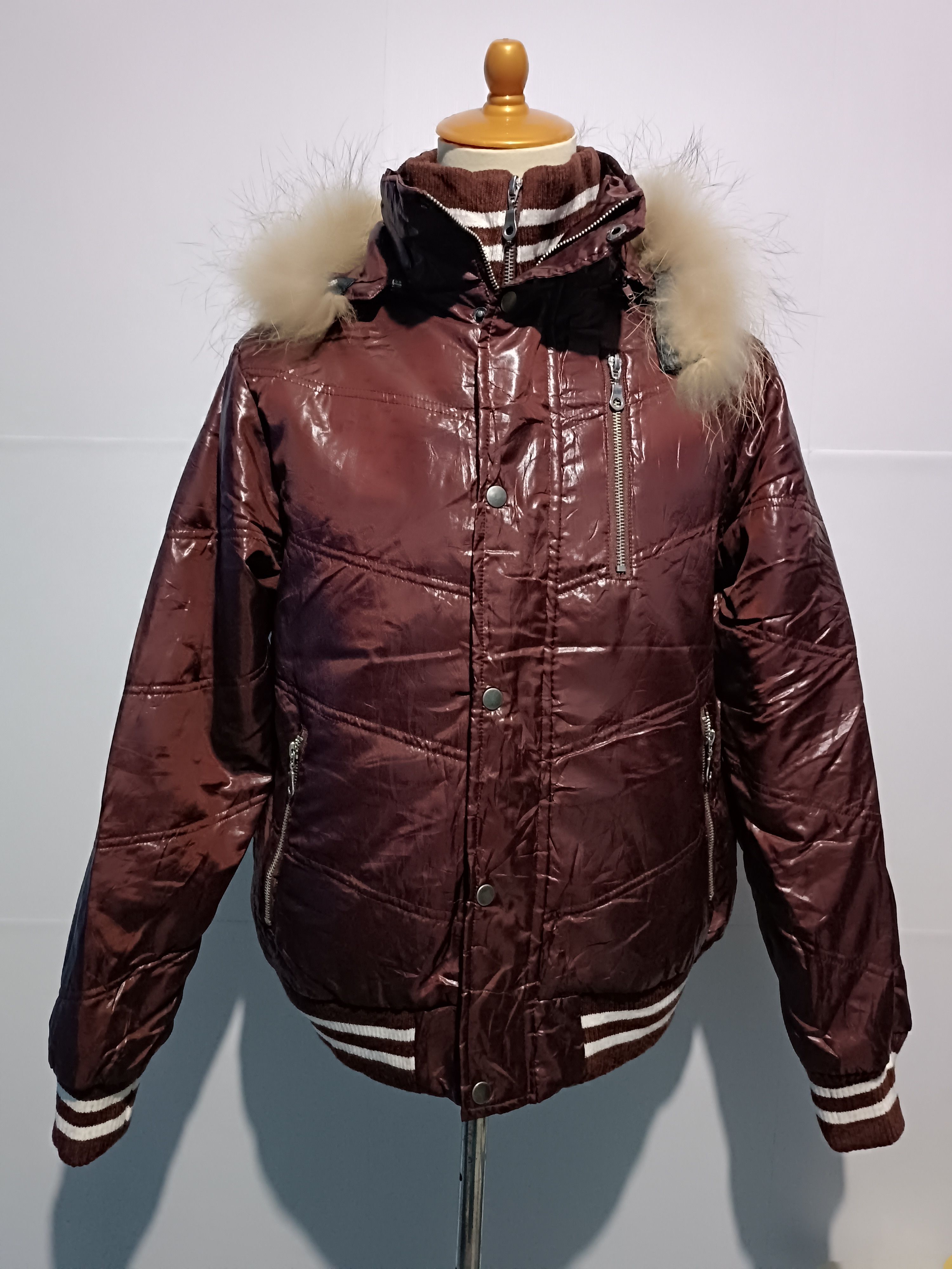 Japanese Brand Nylaus Designer Winter Jacket Double Layer Size US M / EU 48-50 / 2 - 3 Thumbnail