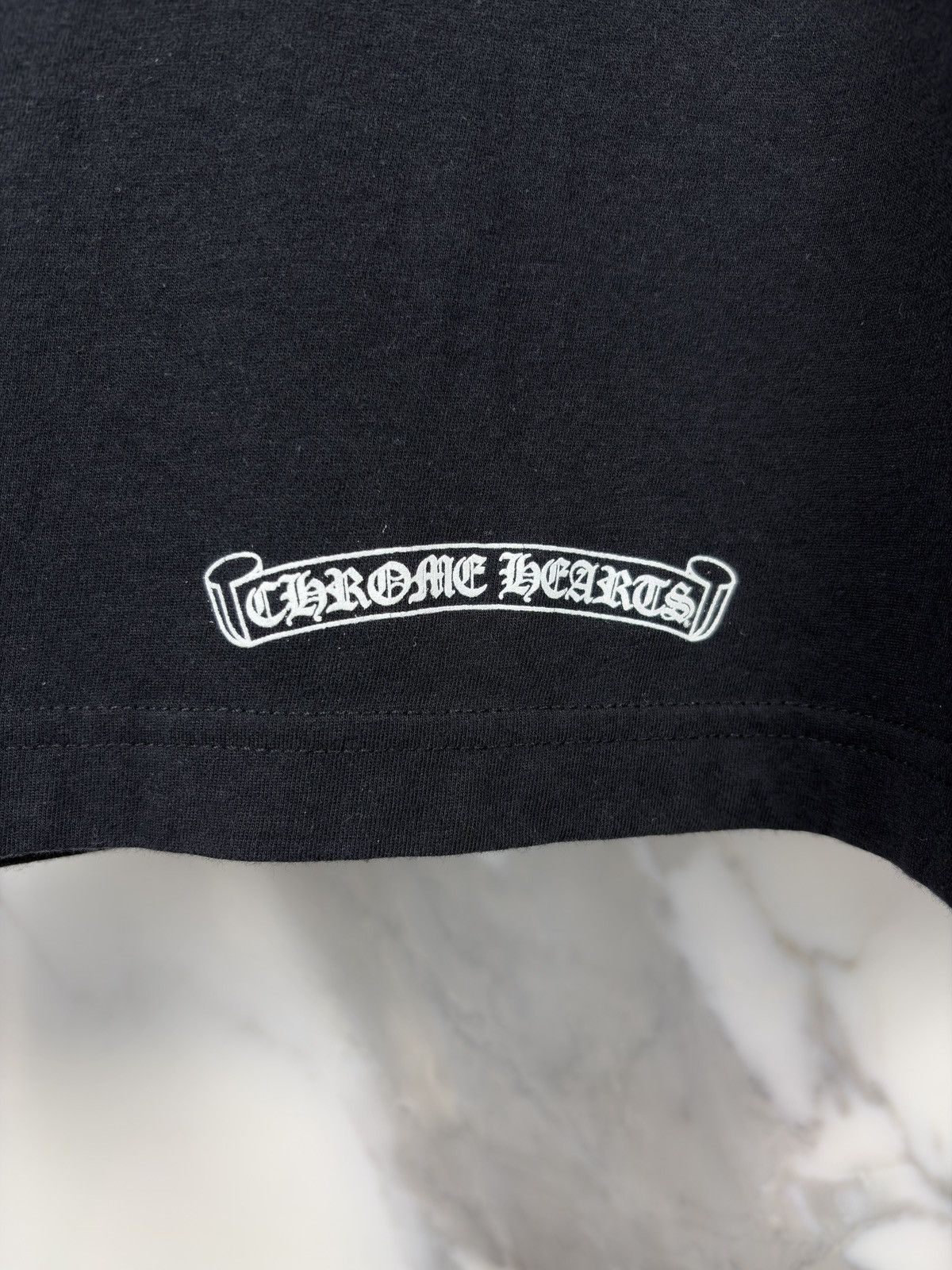Chrome Hearts Chrome Hearts Boost Logo Made In Hollywood Pocket Tshirt Size US M / EU 48-50 / 2 - 4 Thumbnail