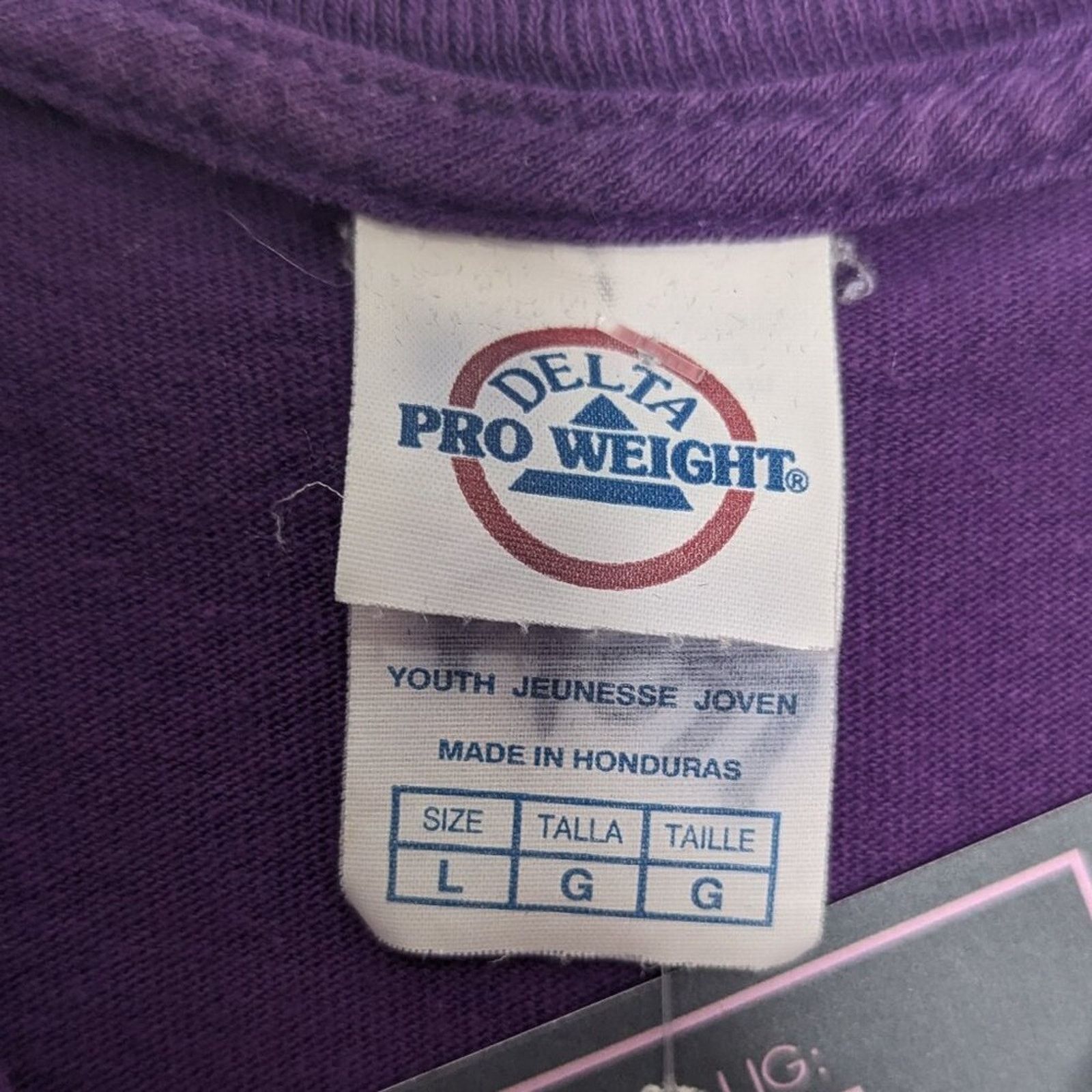 Vintage Vintage Upcycled Purple Short Sleeve Cropped Houston Texas T Size S / US 4 / IT 40 - 3 Thumbnail