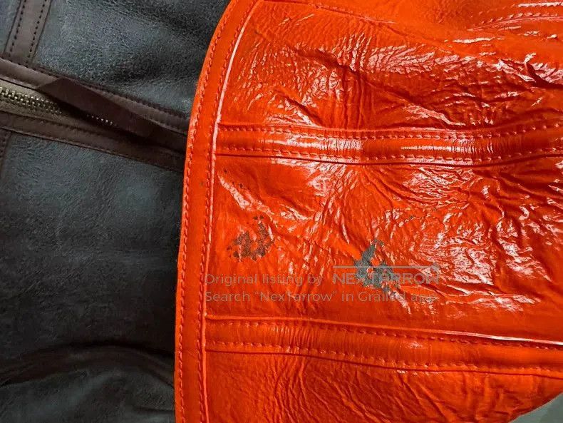 Nigel Cabourn Nigel Cabourn x Aero Leather Jacket. Size US L / EU 52-54 / 3 - 9 Thumbnail