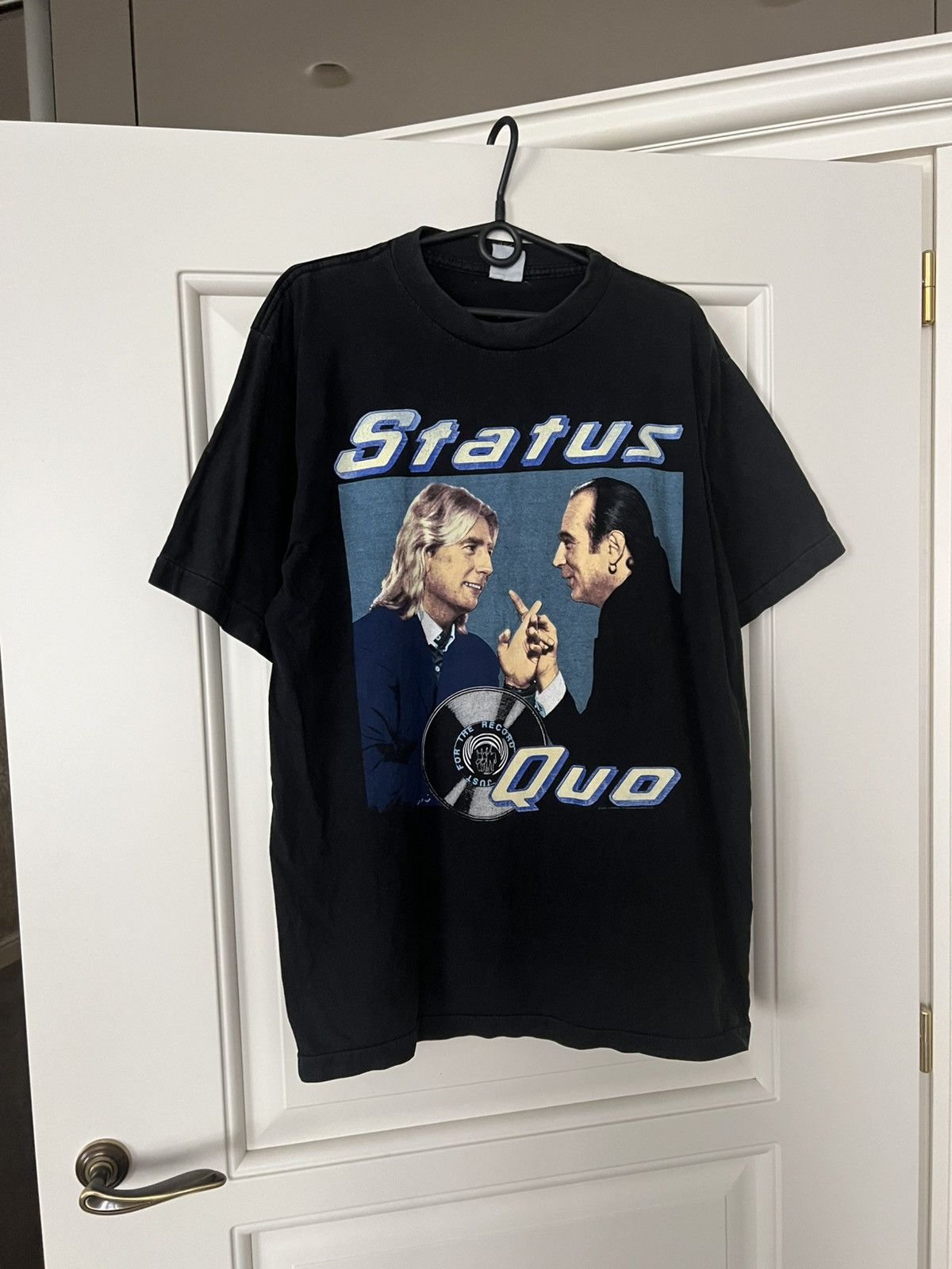 Band Tees Vintage 1993 Status Quo Band Tee Rock T-Shirt size XL Size US XL / EU 56 / 4 - 2 Thumbnail