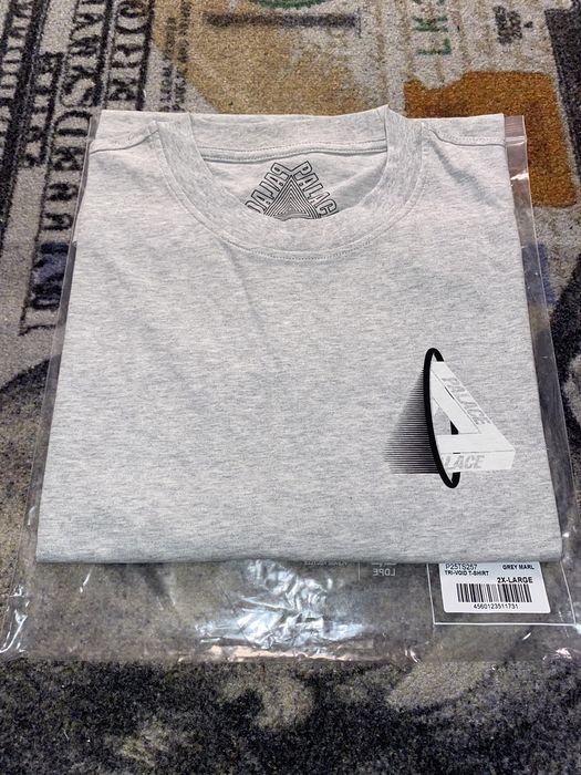 Palace Palace Tri-Void T-Shirt Grey | Grailed