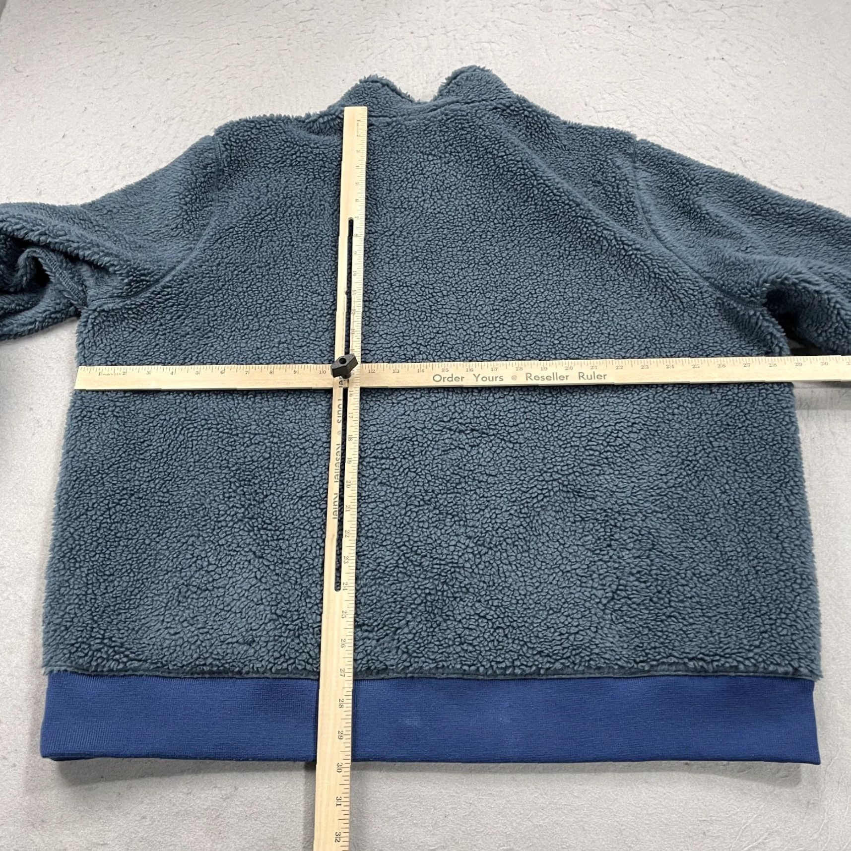 Vintage VINTAGE not applicable; use LL Bean Jacket Mens 3XL Blue Sherpa Fleece Full Zip Winter Bomber Jacket Mens Regular Blue 3XL Outdoor Classic Size US XXL / EU 58 / 5 - 7 Thumbnail