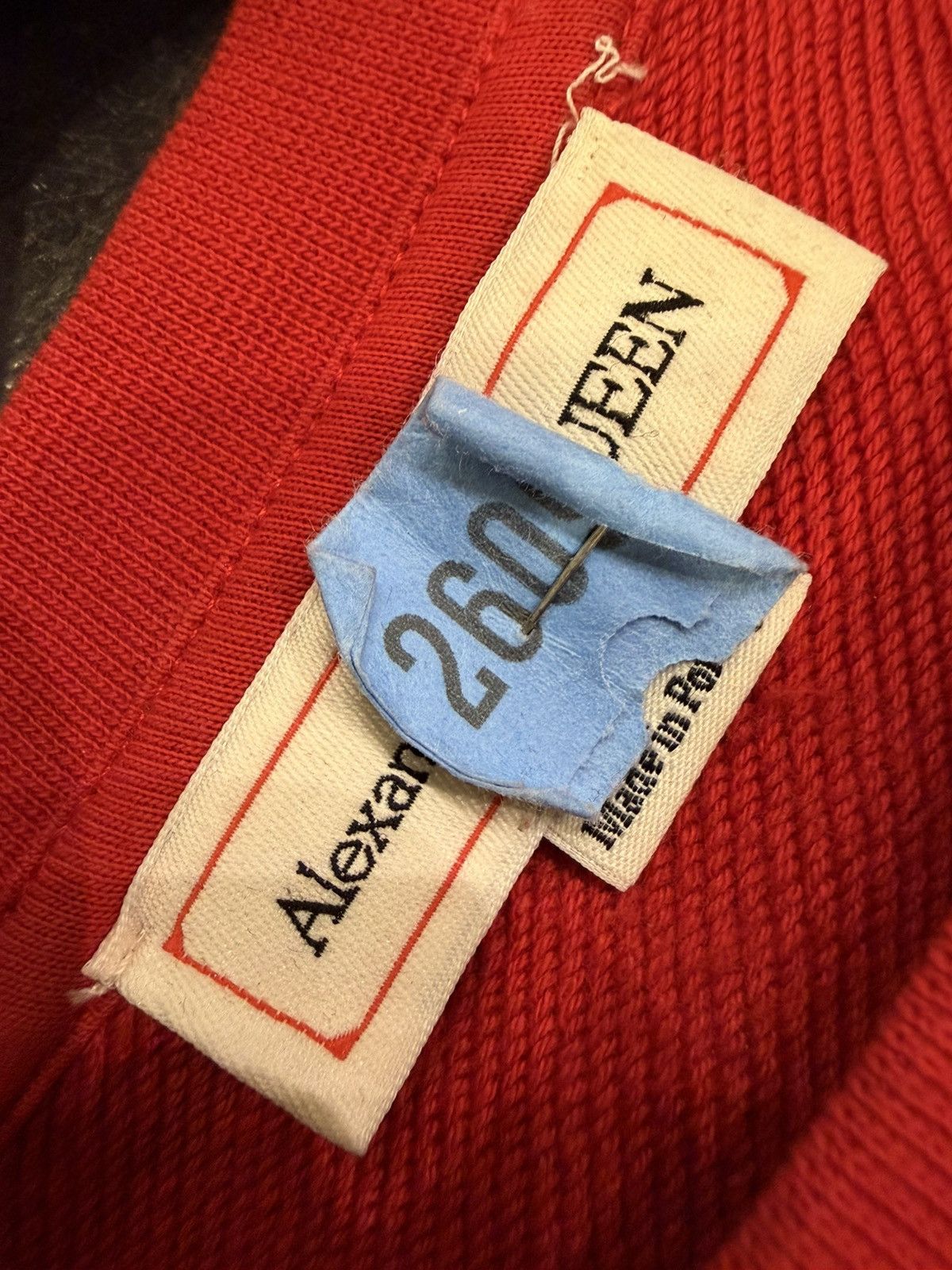 Alexander McQueen Alexander McQueen Crewneck - Red Size US XXL / EU 58 / 5 - 4 Thumbnail
