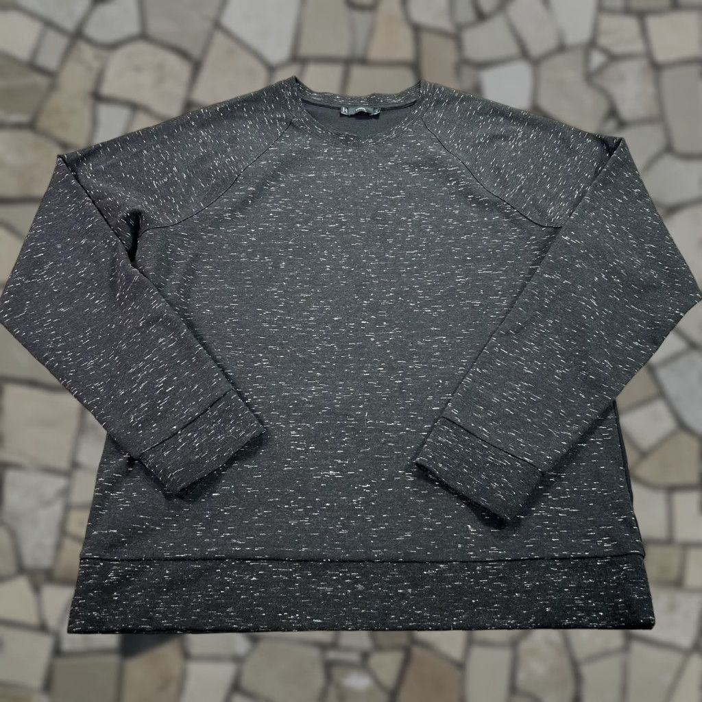 Vince Vince Sweatshirt Mens XL Black Raglan Pullover Crewneck Long Sleeve Stretch Knit Fabric Solid Pattern Knit Pullover Men Size US XL / EU 56 / 4 - 1 Thumbnail