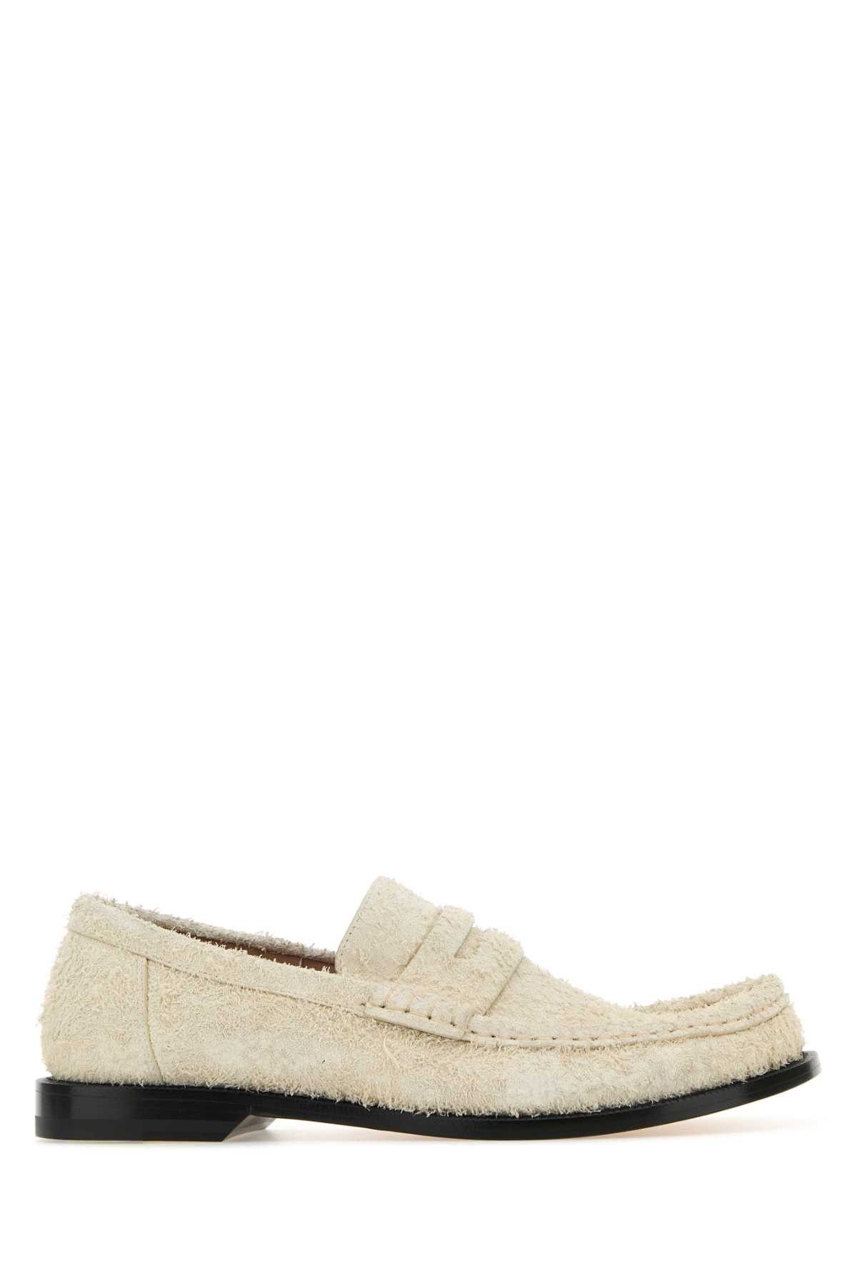 image of Loewe Mocassini Shoes in White, Women's (Size 10)