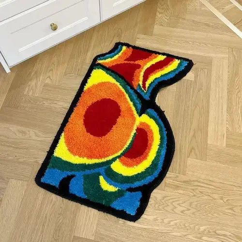 VIBE Sexy Butt Temperature Creative Door Mat Soft Tufted Rug Size ONE SIZE - 3 Thumbnail