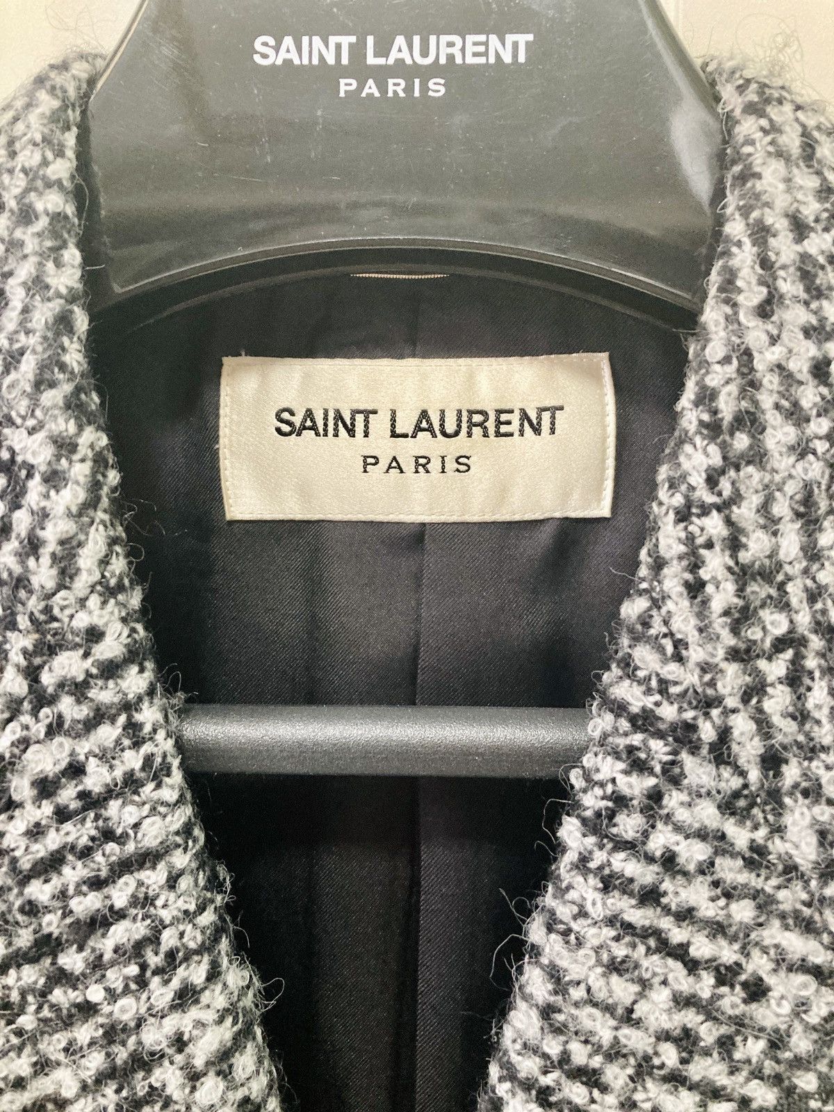 Saint Laurent Paris SAINT LAURENT PARIS BY HEDI SLIMANE 2013AW/FW RUNWAY COAT Size US XS / EU 42 / 0 - 4 Thumbnail