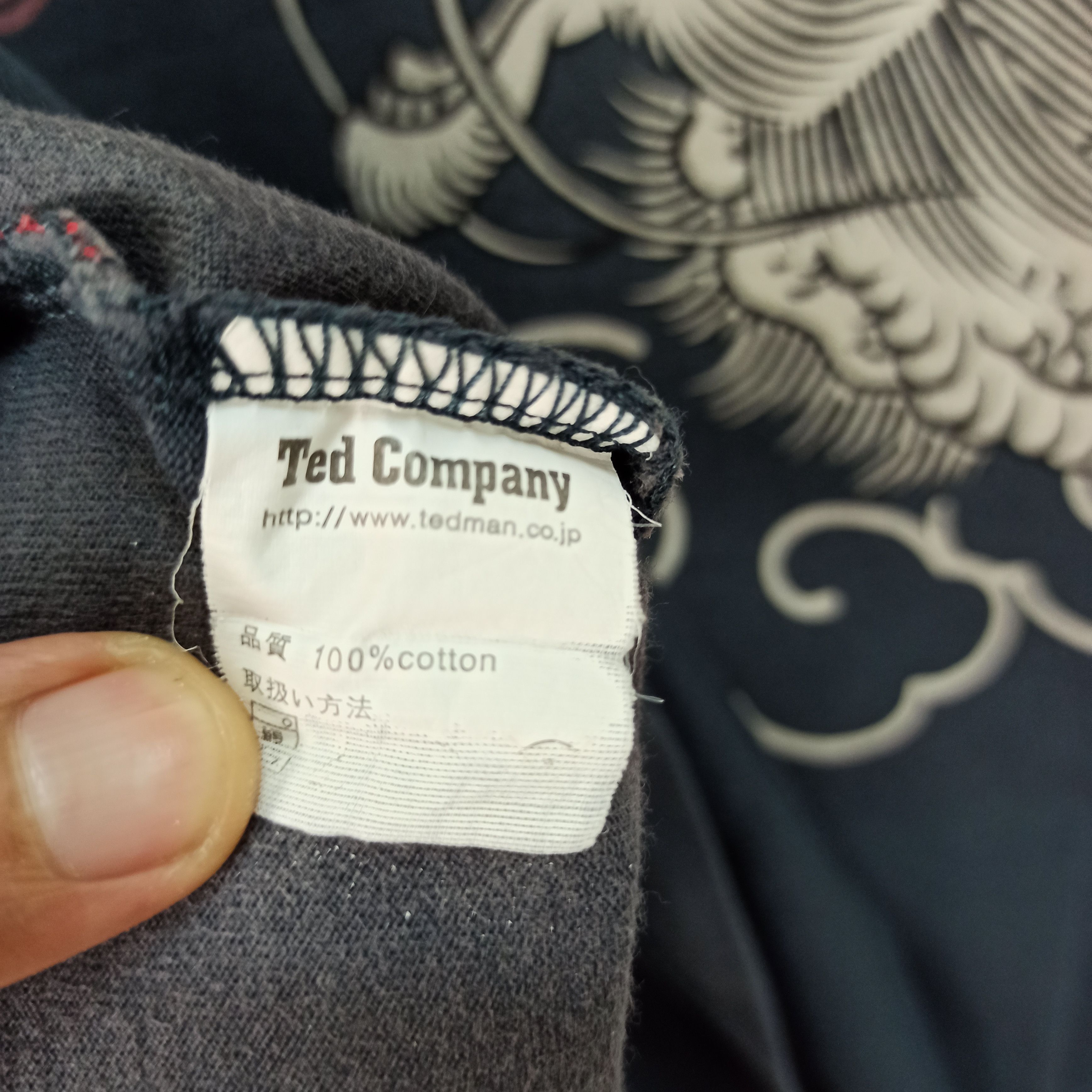 Tedman Rare Ted Company Dragon Faded colour Tshirt Size US L / EU 52-54 / 3 - 11 Thumbnail