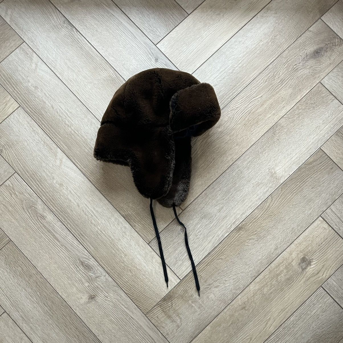 Japanese Brand Faux Fur Trapper Hat Cozy Winter Streetwear Y2K Japan Style Size ONE SIZE - 5 Thumbnail
