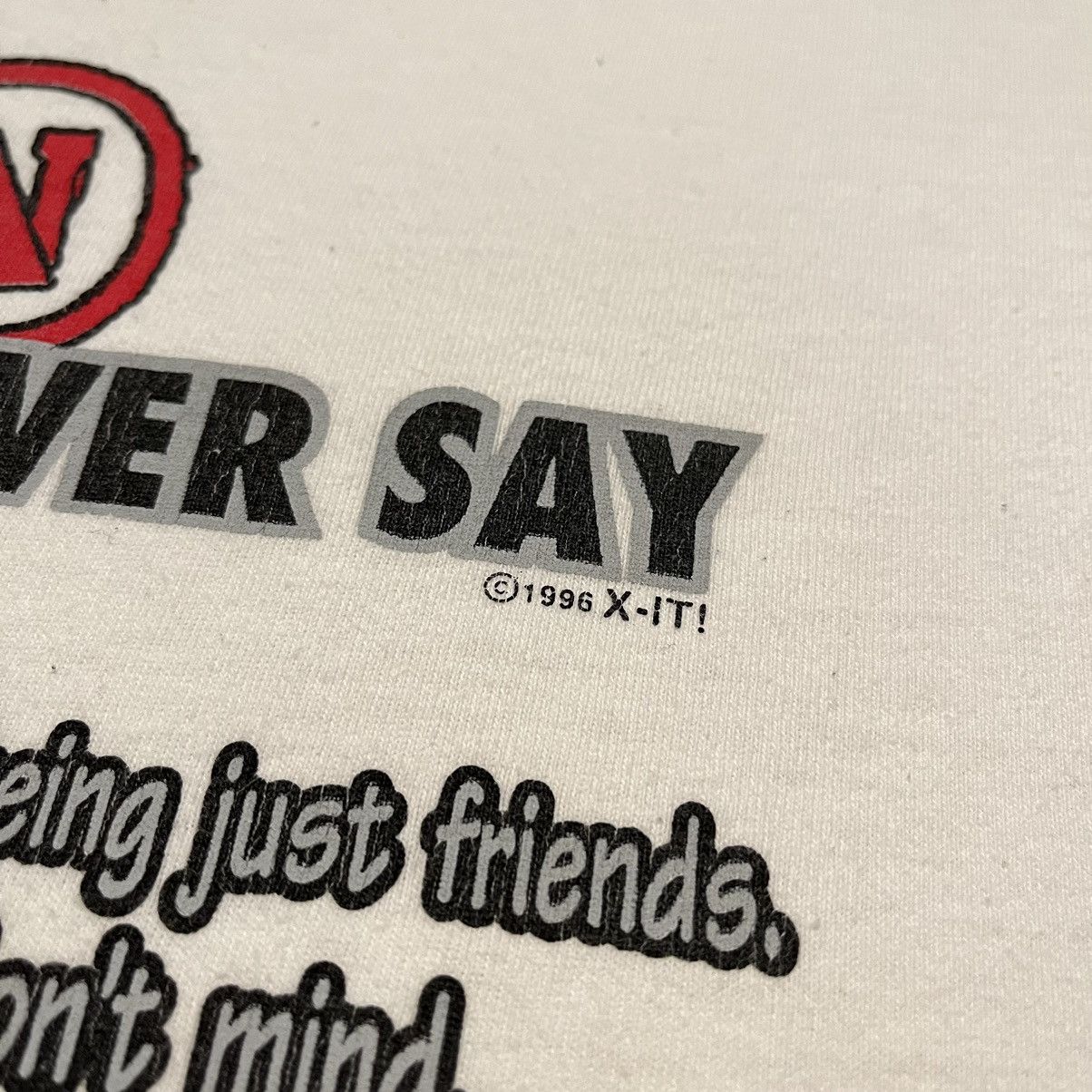 Vintage Vintage 1990s Top Ten Things Women Never Say Parody T Shirt Size US L / EU 52-54 / 3 - 3 Thumbnail