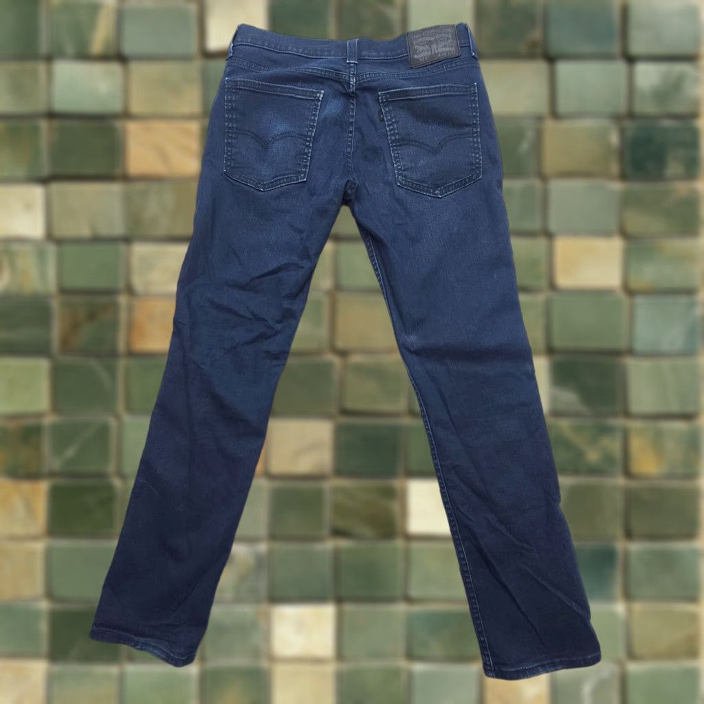 Levi's Levi's 511 Skinny Fit Jeans Mens 32 x 32 Dark Wash Blue Denim Slim Flex Size US 32 / EU 48 - 1 Thumbnail