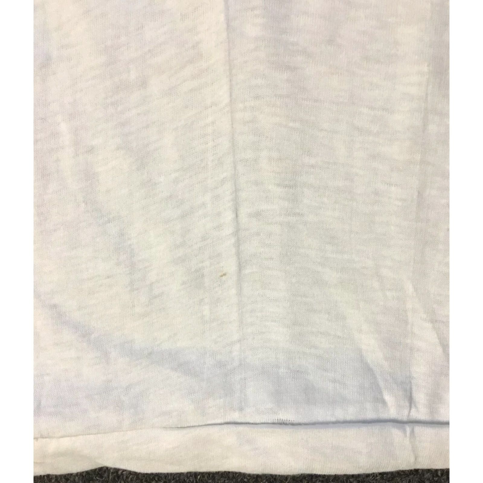 Fruit Of The Loom VINTAGE Fruit of the Loom Shirt 60s 16 White Basic Tee Short Sleeve USA Single Stitch 100% Cotton Punk Biker 90s Mens Size US L / EU 52-54 / 3 - 7 Thumbnail