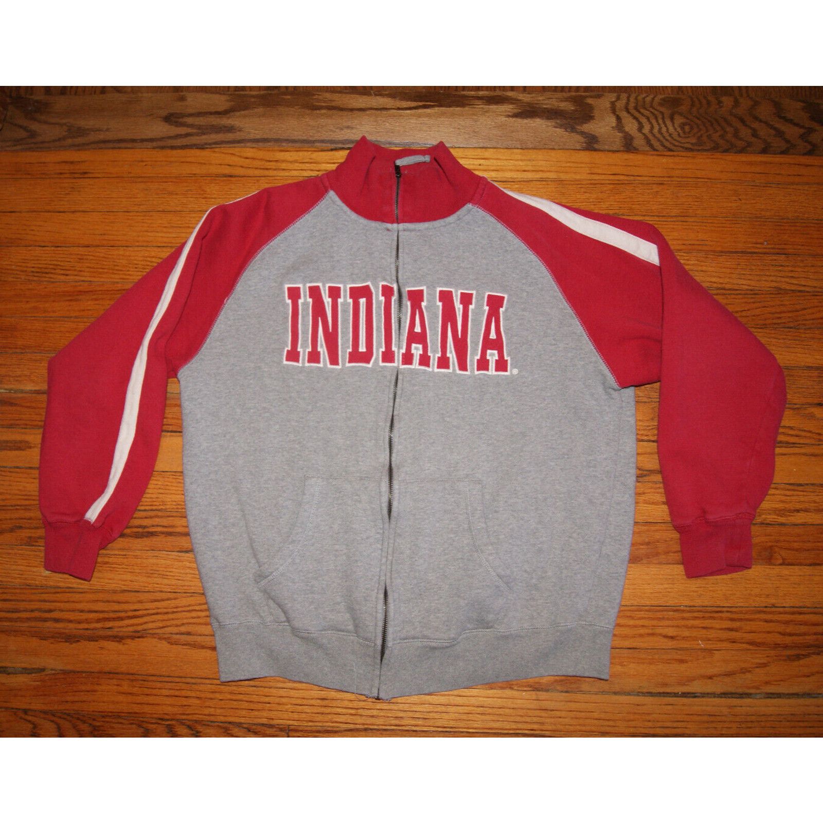 Other Indiana Hoosiers Campus Heritage Men L Sweatshirt Jacket Zip Size US L / EU 52-54 / 3 - 1 Thumbnail
