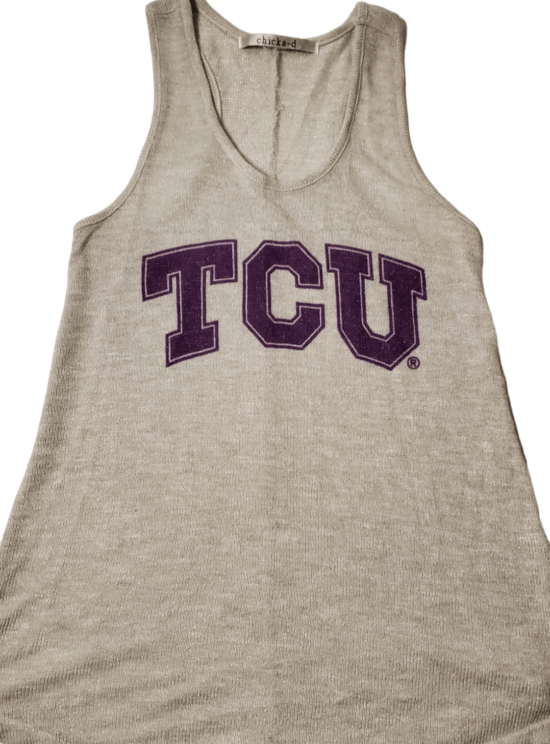 NCAA Tcu glitter Size L / US 10 / IT 46 - 2 Thumbnail