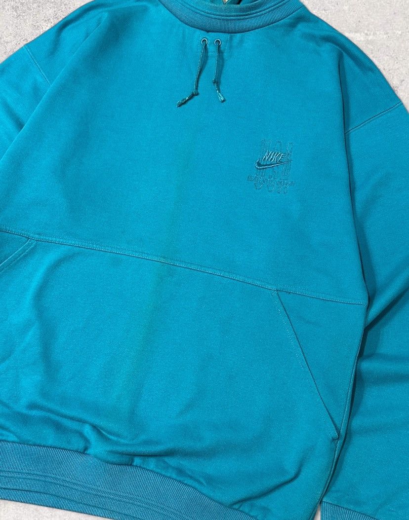 Nike × Vintage Vintage 80s nike hoodie Size US S / EU 44-46 / 1 - 5 Thumbnail