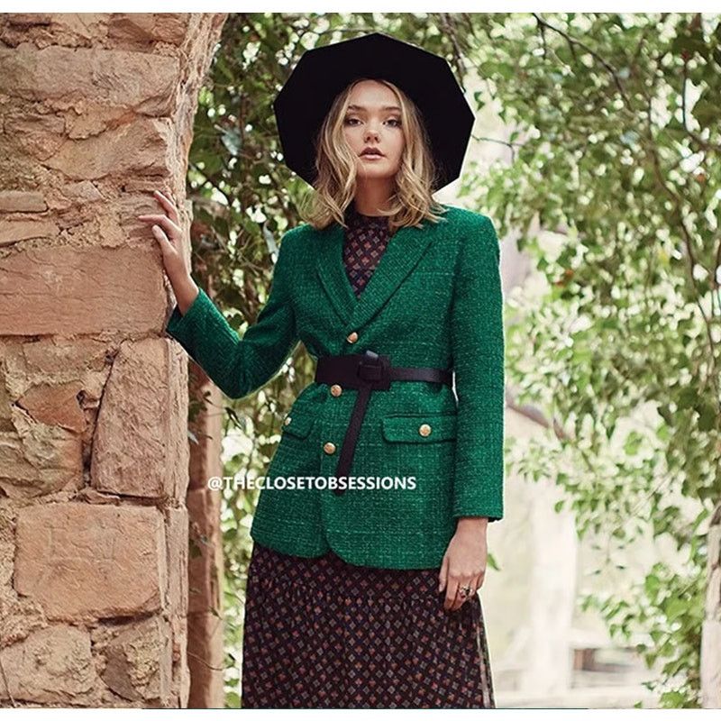 Zara ZARA BLOGGER FAVE!!! Blazer with Contrast Buttons NWT Size S / US 4 / IT 40 - 3 Thumbnail