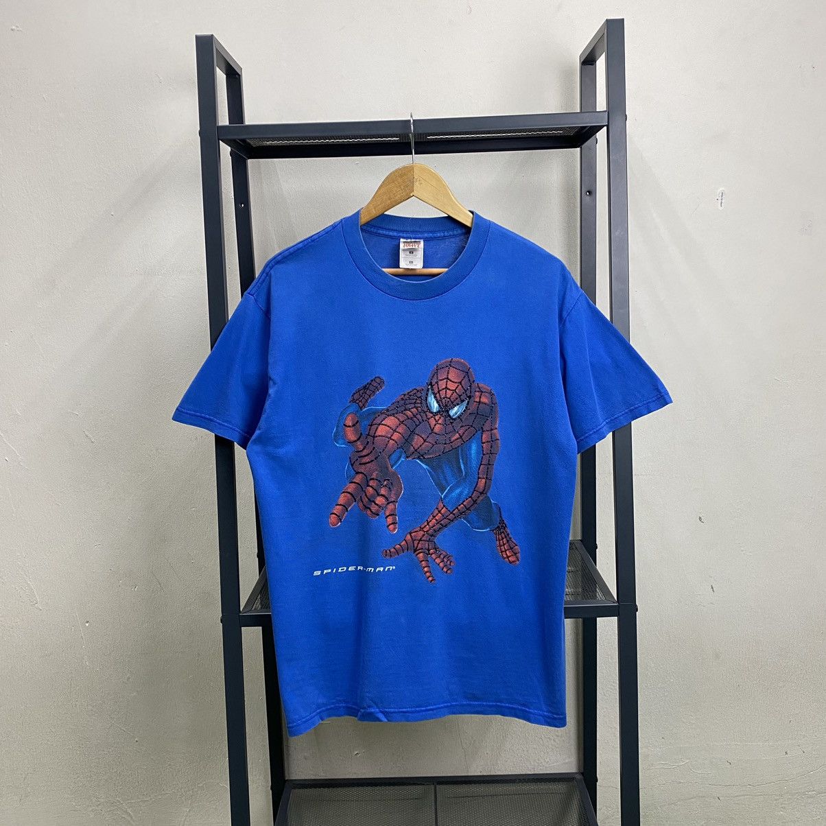 Marvel Comics Vintage Spiderman Y2K Movie Promo Tee Size US L / EU 52-54 / 3 - 1 Thumbnail