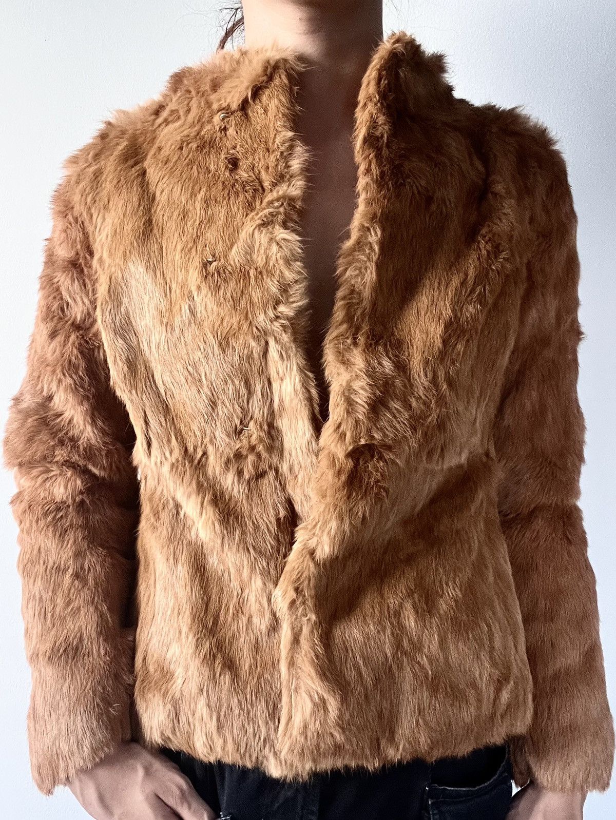 If Six Was Nine Japanese Brand Avant-Garde Real Fur Jacket Size US M / EU 48-50 / 2 - 7 Thumbnail