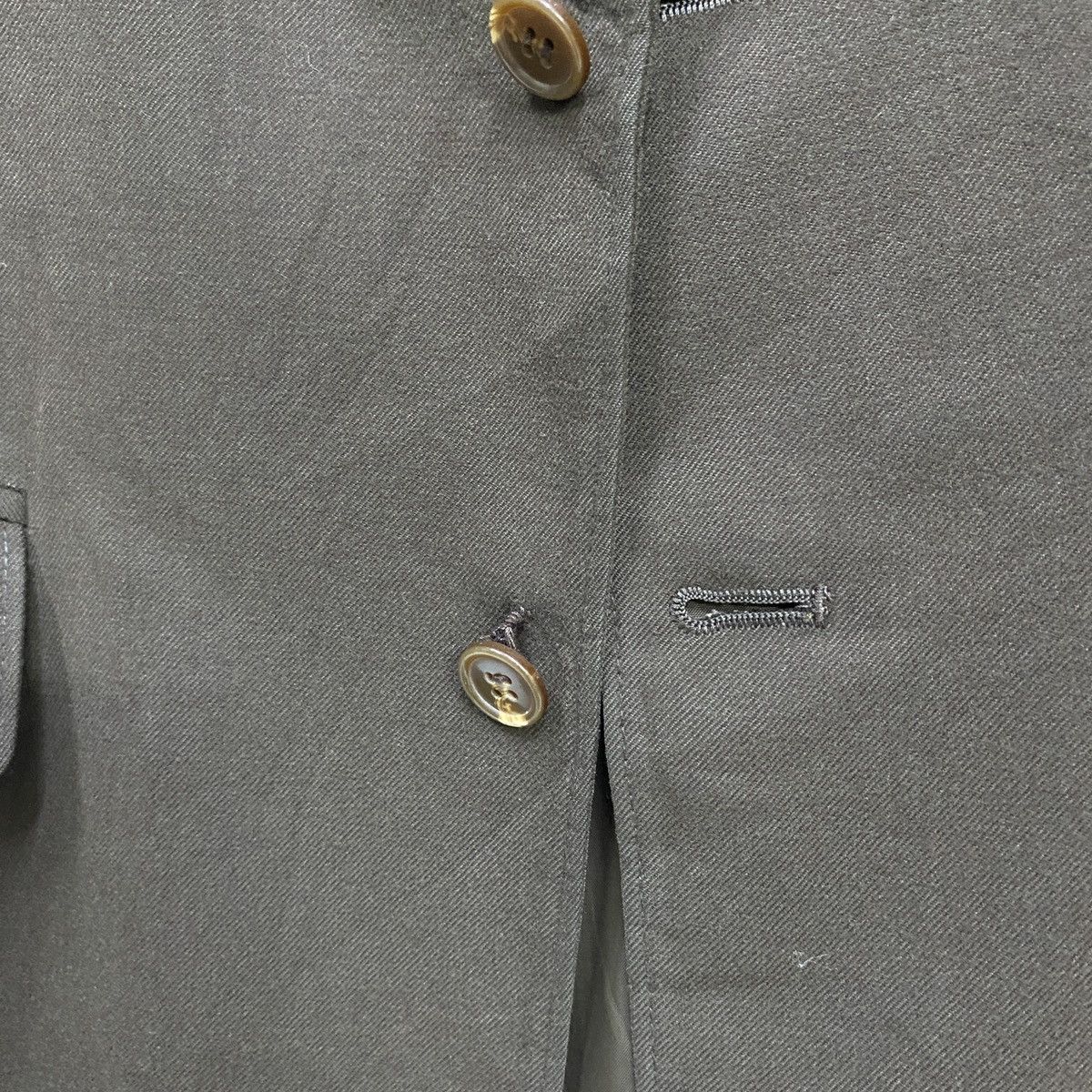 Vintage × Wrangler Vintage Wrangler Blazer Jacket Dark Brown Small Size 38R - 7 Thumbnail