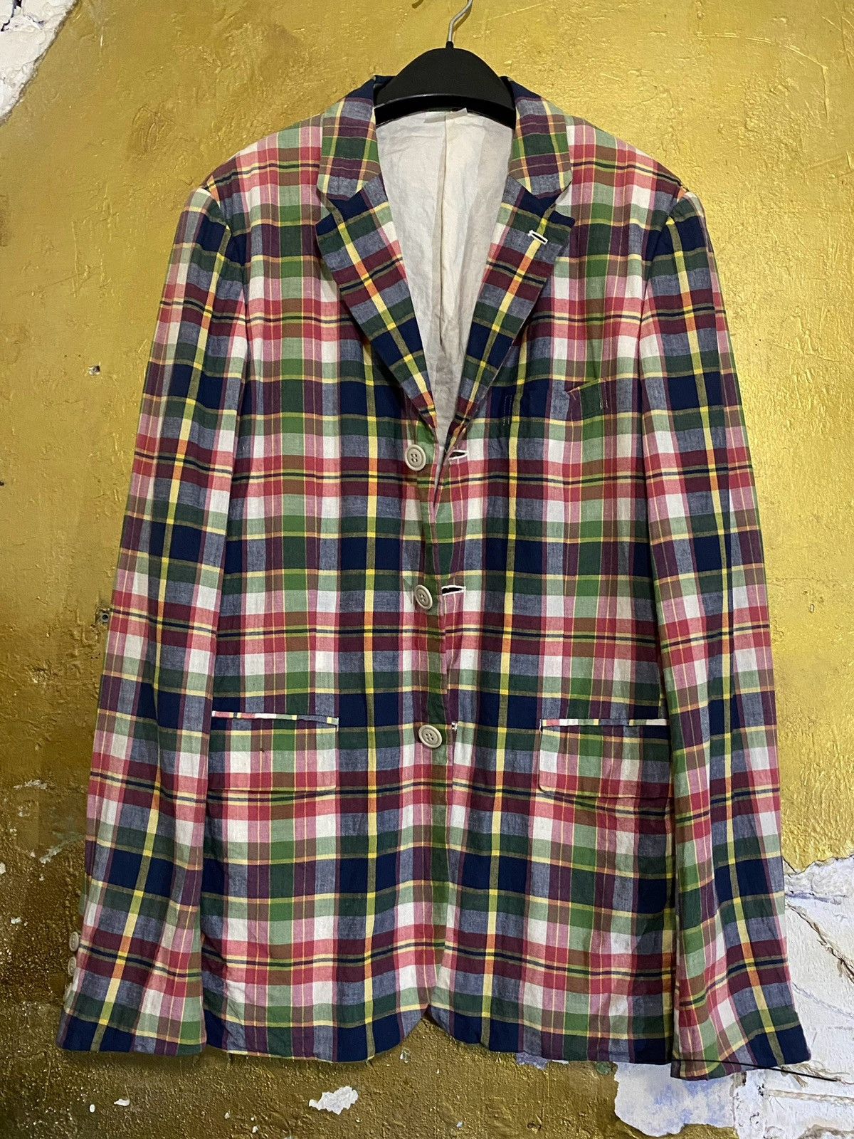 Comme des Garcons Homme Plus Comme des garçons homme plus AD 2007 checkered suit Size 42R - 5 Thumbnail