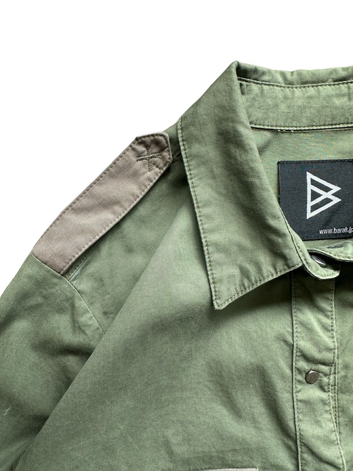If Six Was Nine 00’s BARAK double pocket army shirt Size US M / EU 48-50 / 2 - 6 Thumbnail
