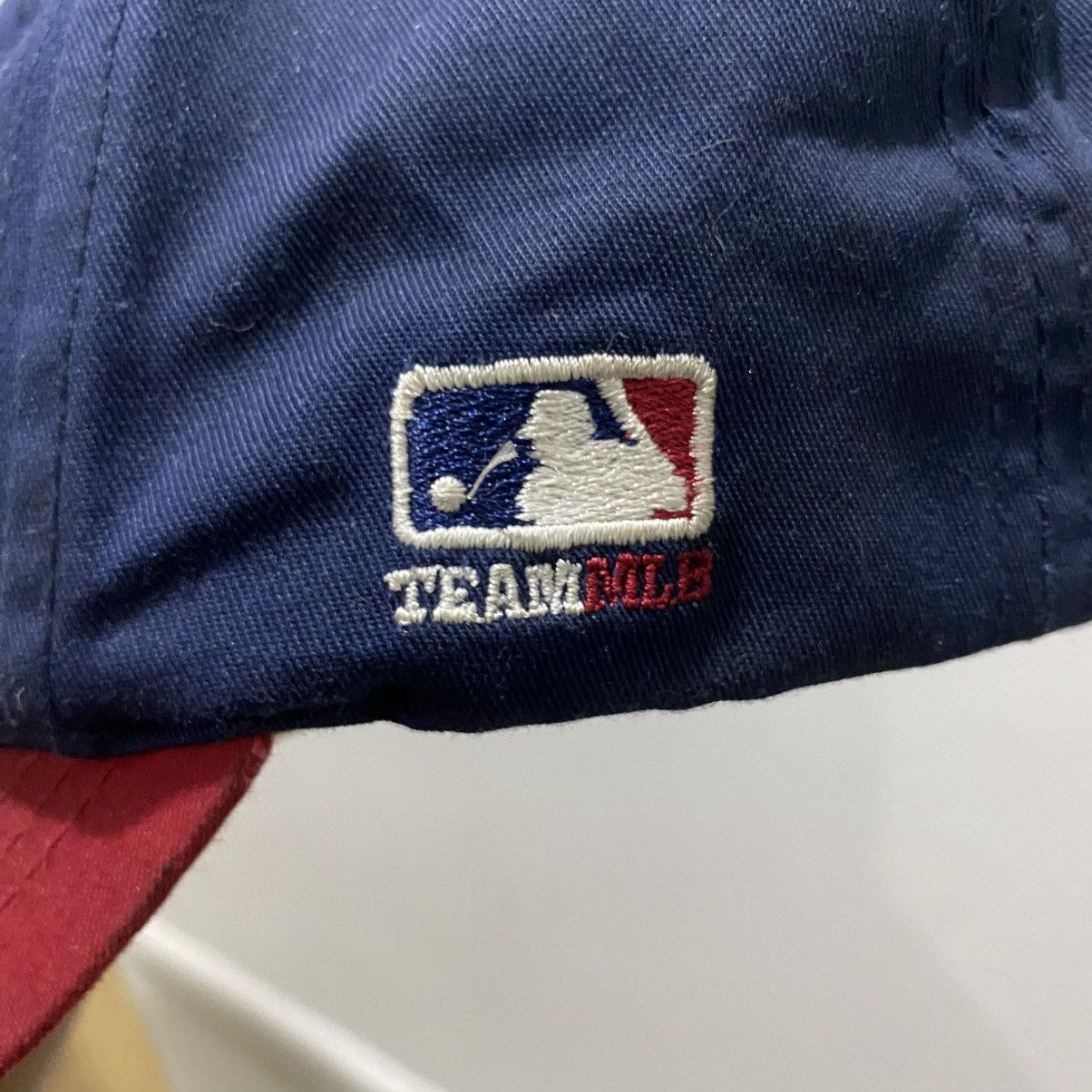MLB × Vintage Atlanta Braves Team MLB Baseball Cap Hat Adjustable Size ONE SIZE - 3 Thumbnail