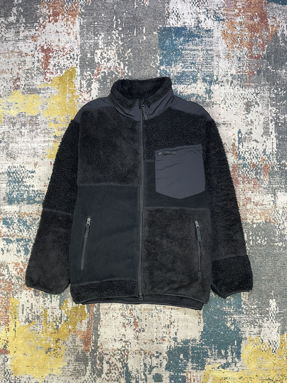 Engineered Garments × Uniqlo Engineered Garments x Uniqlo Multi Fleece Jacket Size US XL / EU 56 / 4 - 1 Thumbnail