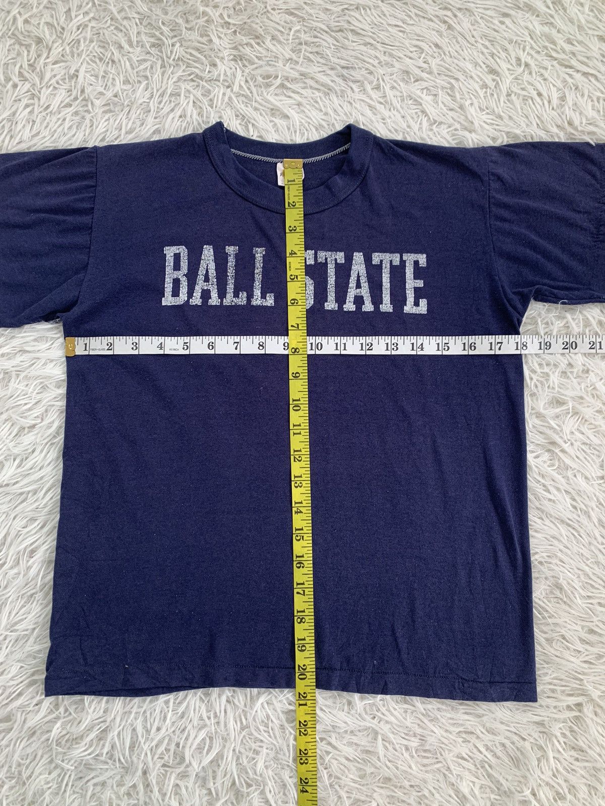Russell Athletic × Vintage Vintage 70s Ball State Printed Tee By Russel Athletic Size US S / EU 44-46 / 1 - 6 Thumbnail