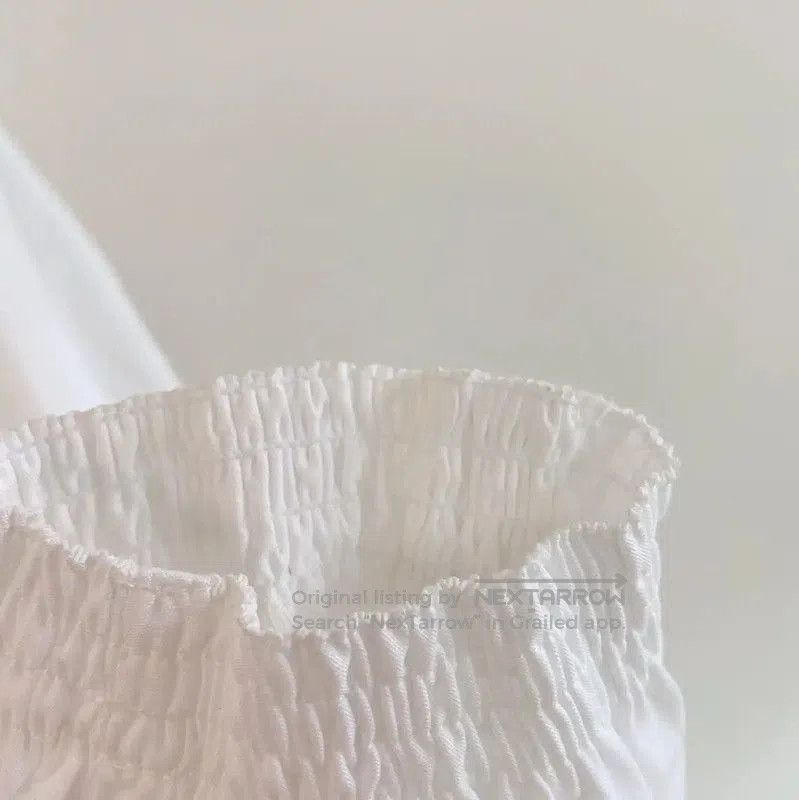 Miu Miu Miu Miu White Long Sleeve Cotton Shirt . Size M / US 6-8 / IT 42-44 - 9 Thumbnail