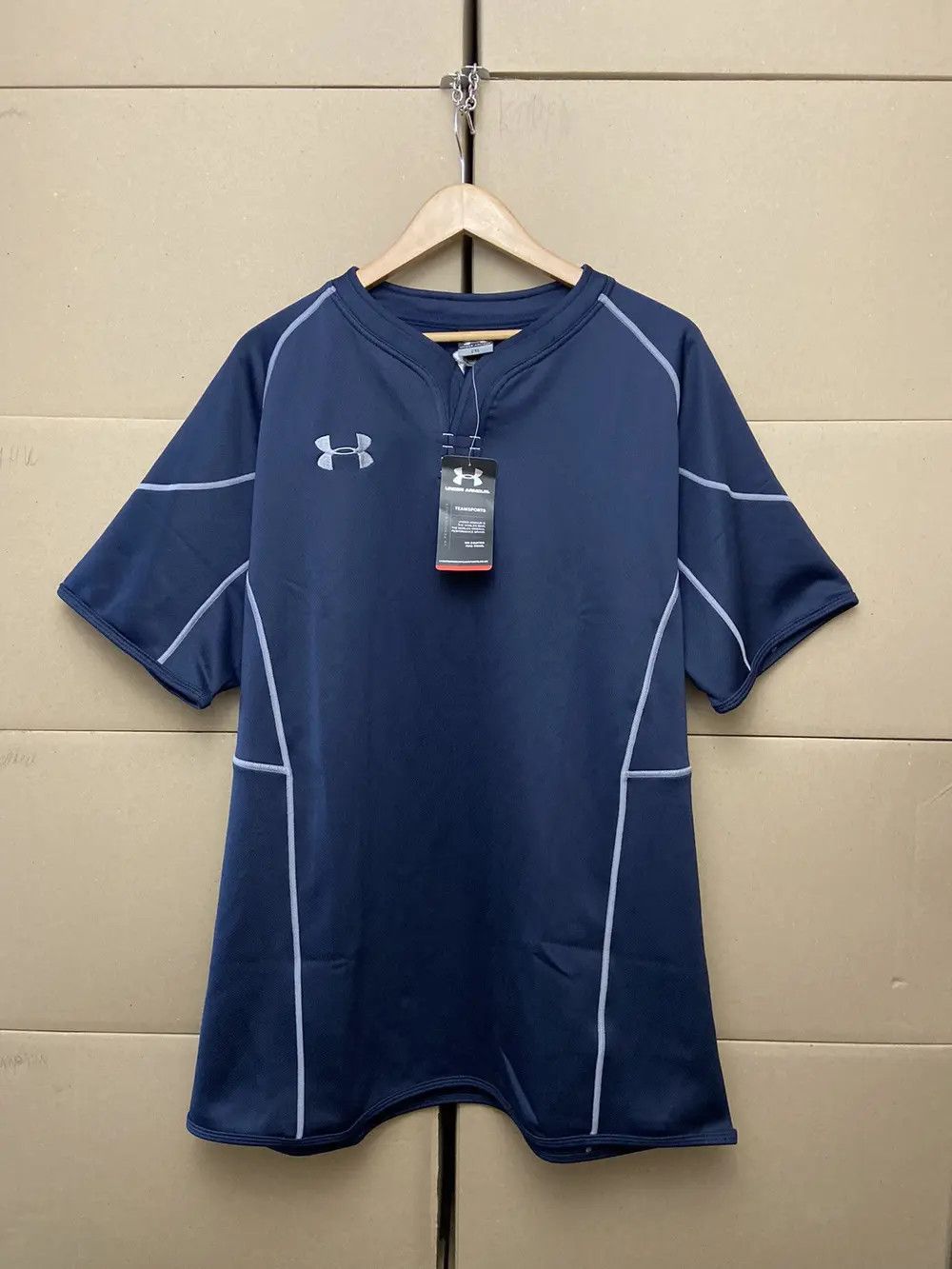 Under Armour NEW NWT UNDER ARMOUR T SHIRT TEE Y2K DRILL DRIP TRAINING SKA Size US XXL / EU 58 / 5 - 1 Thumbnail