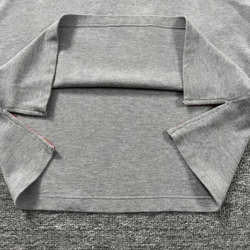 Thom Browne Thom Browne Gray Cotton Men's T-Shirt . Size US XL / EU 56 / 4 - 5 Thumbnail