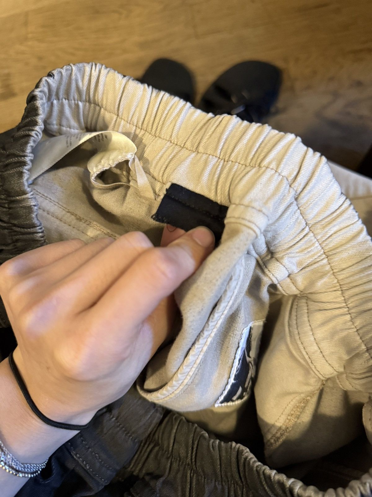 Rick Owens Drkshdw Rick owens SS22 creatch bleached cargo pants Size US 30 / EU 46 - 4 Thumbnail