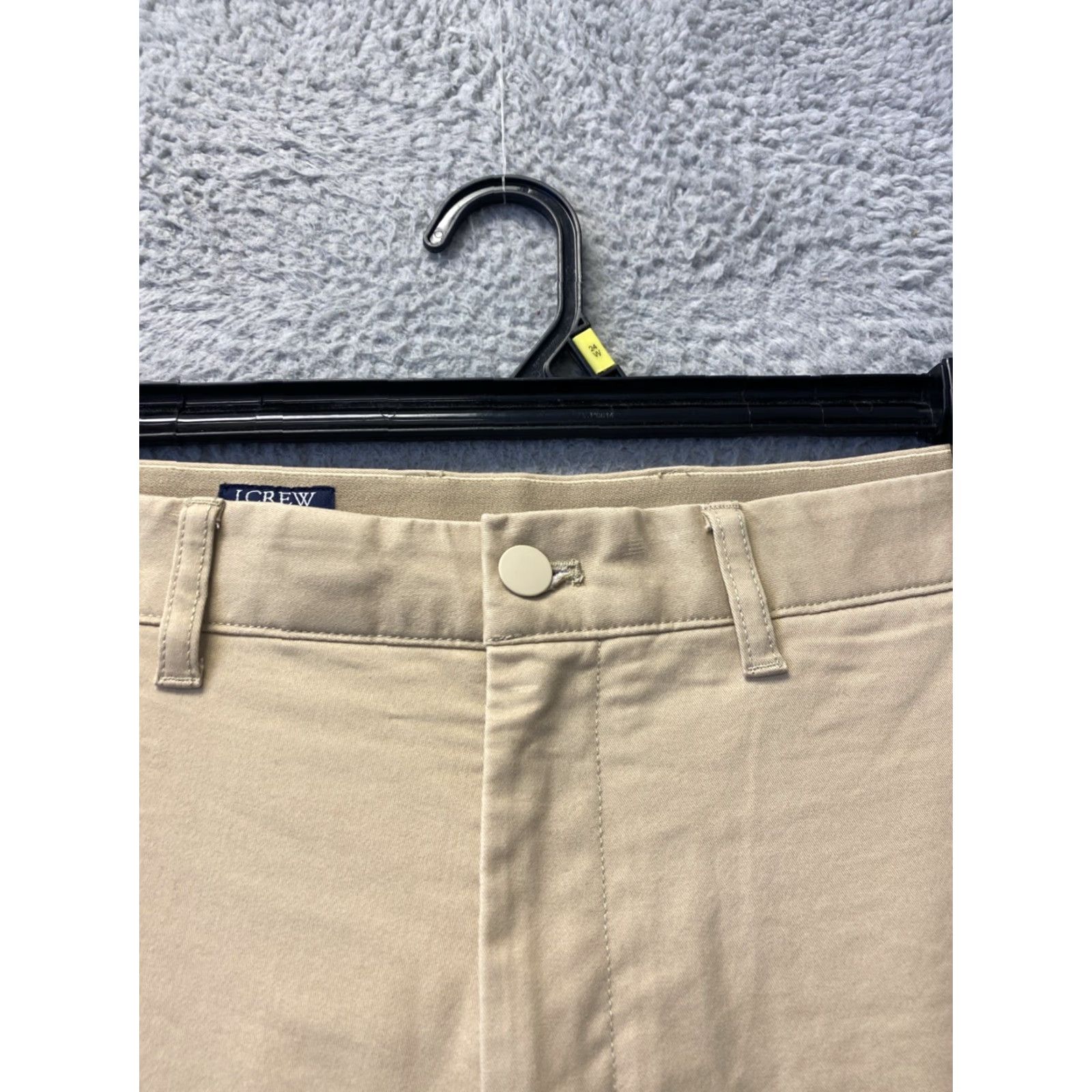 J.Crew J. Crew Men's Chino Pants 36x32 Light Tan Slim Fit Tapered 5-Pocket Comfort American Size US 36 / EU 52 - 2 Thumbnail