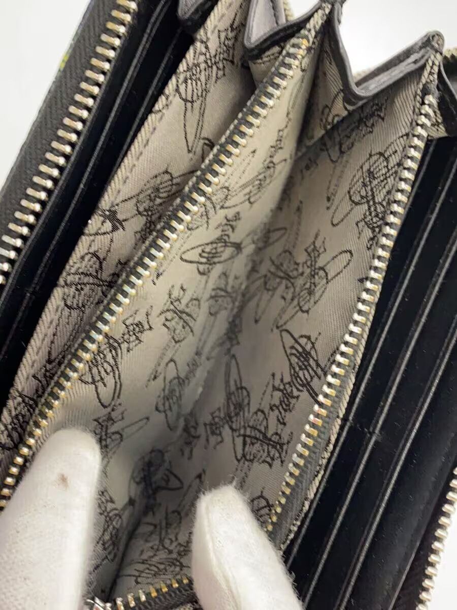 Vivienne Westwood Paint Splatter Orb Leather Long Wallet Size ONE SIZE - 5 Thumbnail