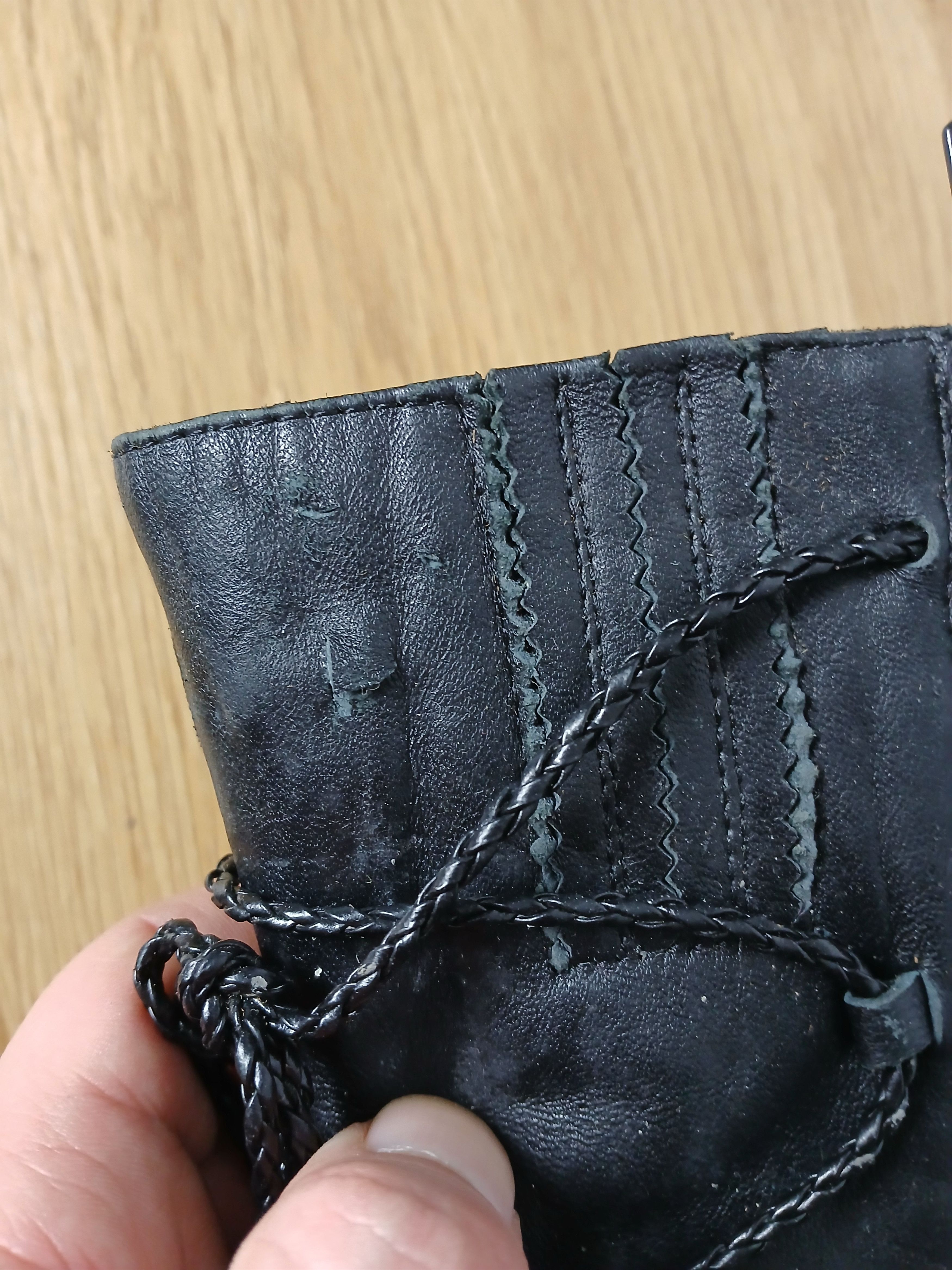 Leather × Vintage Vintage Leather Boots Size US 10 / IT 40 - 19 Thumbnail