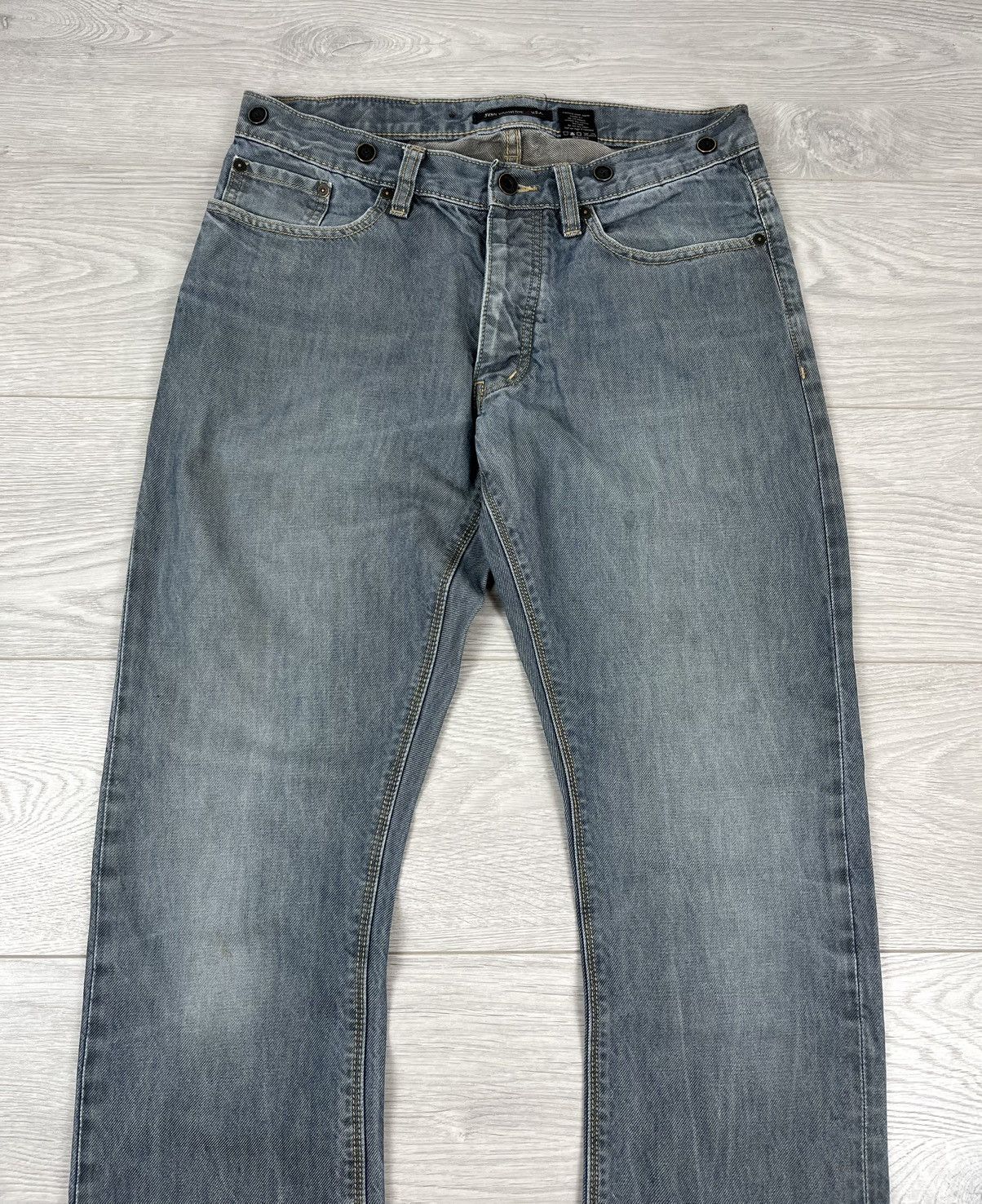 John Varvatos John Varvatos USA Denim Grey Pants Size US 31 - 4 Thumbnail