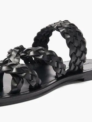 Saint Laurent Paris o1bcso1str1024 Neil Slides in Black Size US 10 / EU 43 - 4 Thumbnail