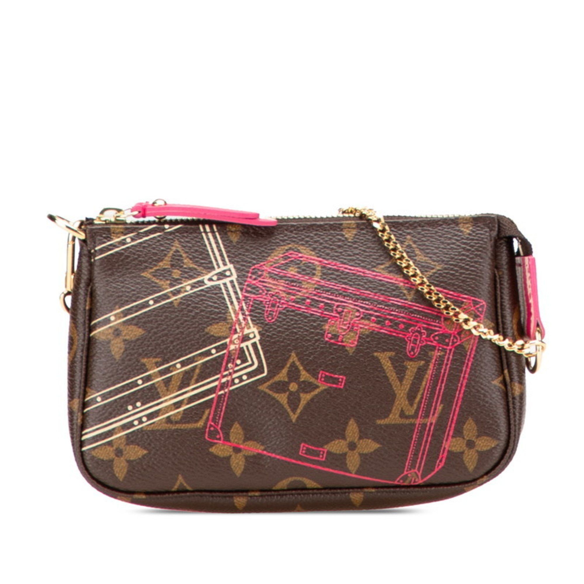 Louis Vuitton Monogram Mini Pochette Accessoires Christmas Limited